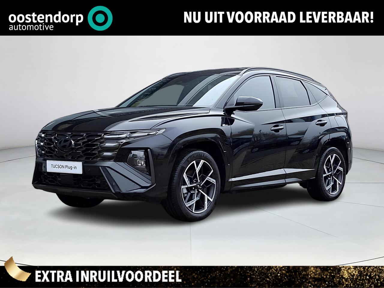 Hyundai TUCSON 1.6 T-GDI PHEV N Line Business | Uit voorraad leverbaar | Apple CarPlay/android auto | Stoel en stuurverwarming | Parkeersensoren voor en achter | Dodehoekdetectie | Keyless entry en start |