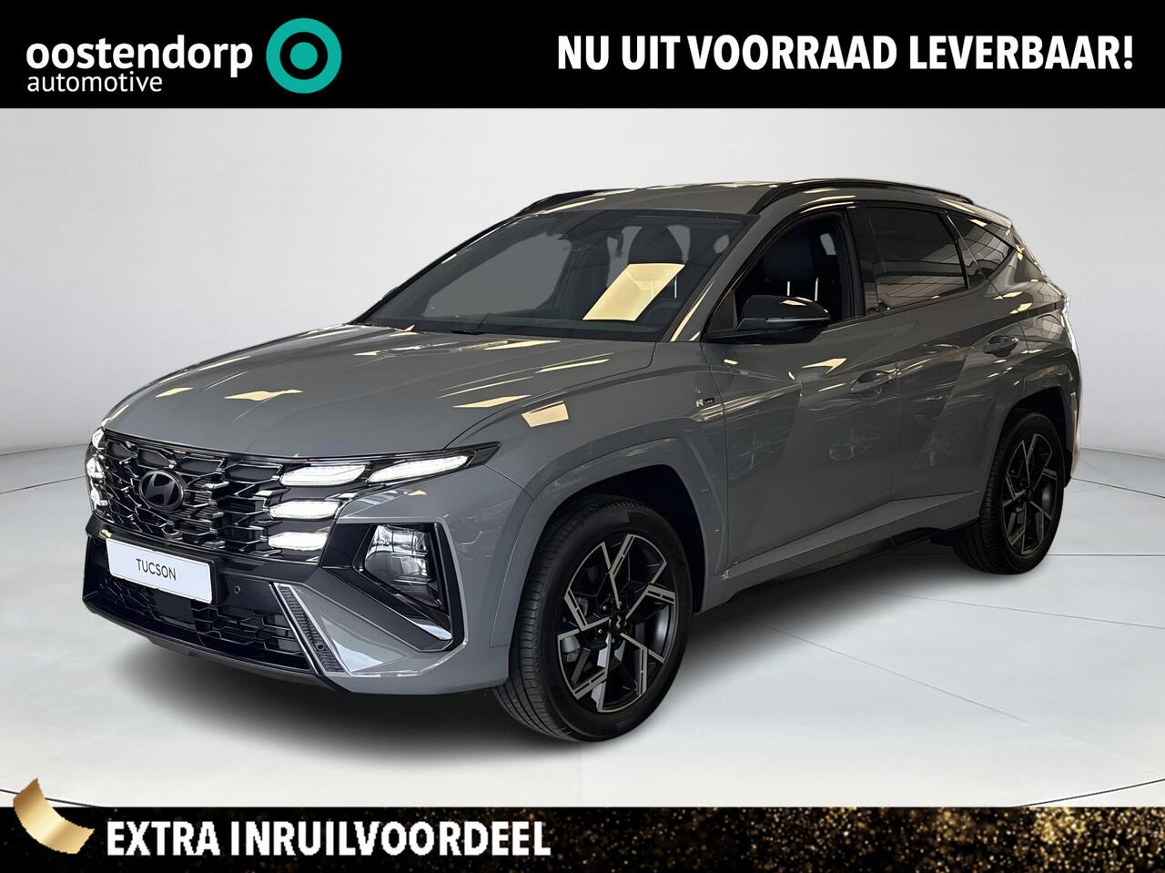 Hyundai TUCSON 1.6 T-GDI PHEV N Line Business | Uit voorraad leverbaar | Apple CarPlay/android auto | Stoel en stuurverwarming | Parkeersensoren voor en achter | Dodehoekdetectie | Keyless entry en start |