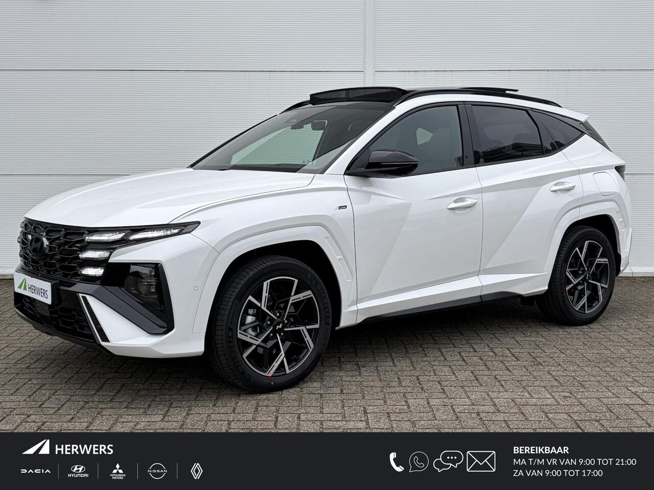 Hyundai TUCSON 1.6 T-GDI PHEV N Line Sky ** Nu met gratis Trekhaak of All-season banden + ¤ 2.500 Voordeel ** Nieuw uit voorraad leverbaar **