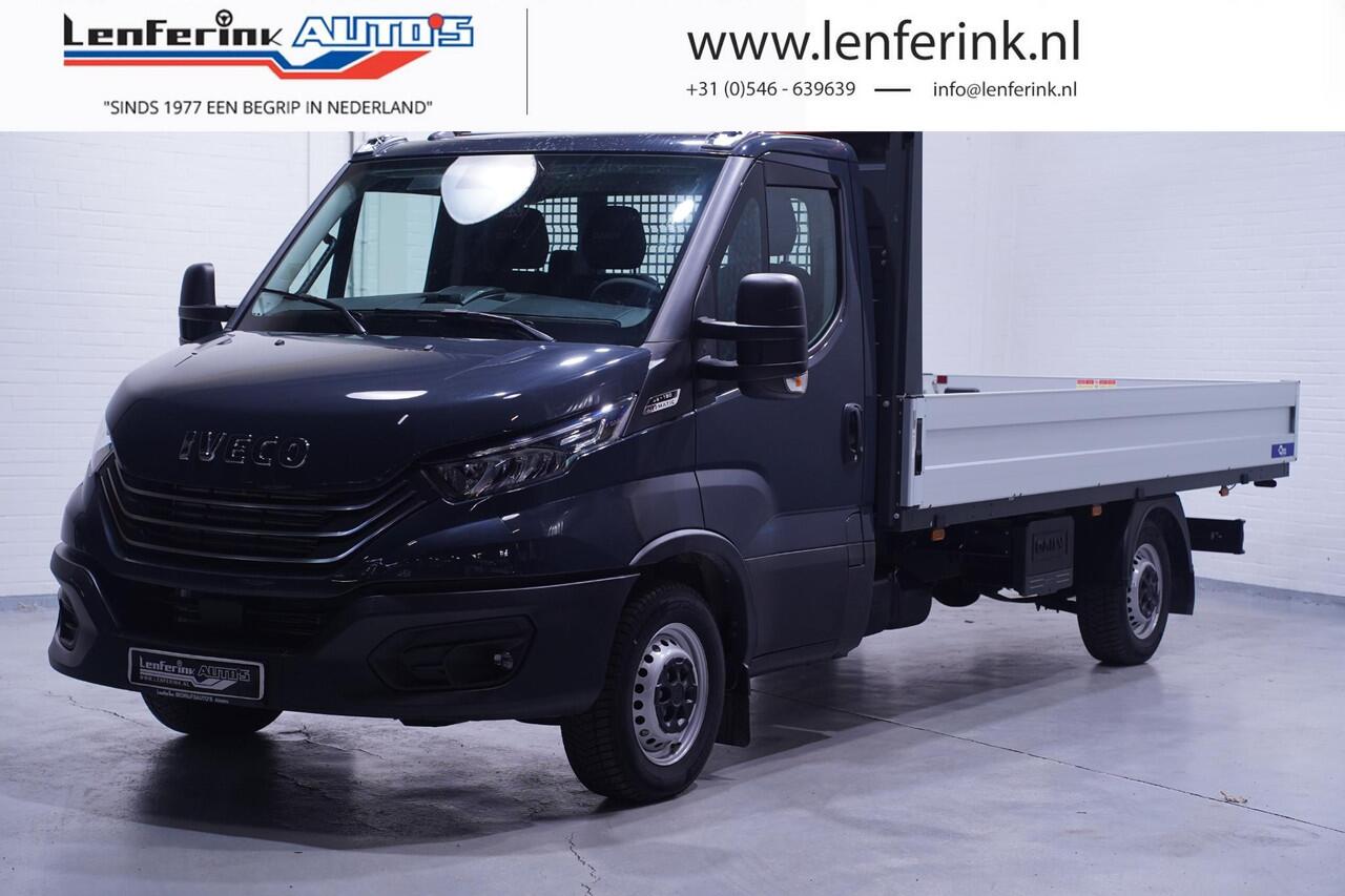 Iveco DAILY 35S18 180 pk Aut. Pick Up / Open Laadbak Airpro Luchtvering, Navi, Adapt. Cruise, Trekhaak 3.500 kg, BPM vrij