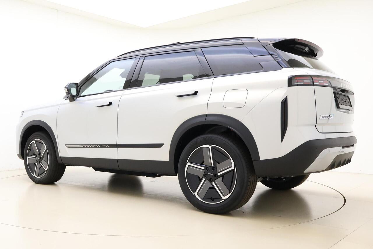 Jaecoo 7 Exclusive | RIJKLAAR INCLUSIEF ¤2.500,- REGISTRATIEVOORDEEL | Glazen schuif-/ kanteldak | 7 jaar garantie tot 150.000 km | 360 3D Camera | Lederen bekleding | Stoelventilatie & verwarming | Elektrische achterklep | Apple Carplay/Android auto