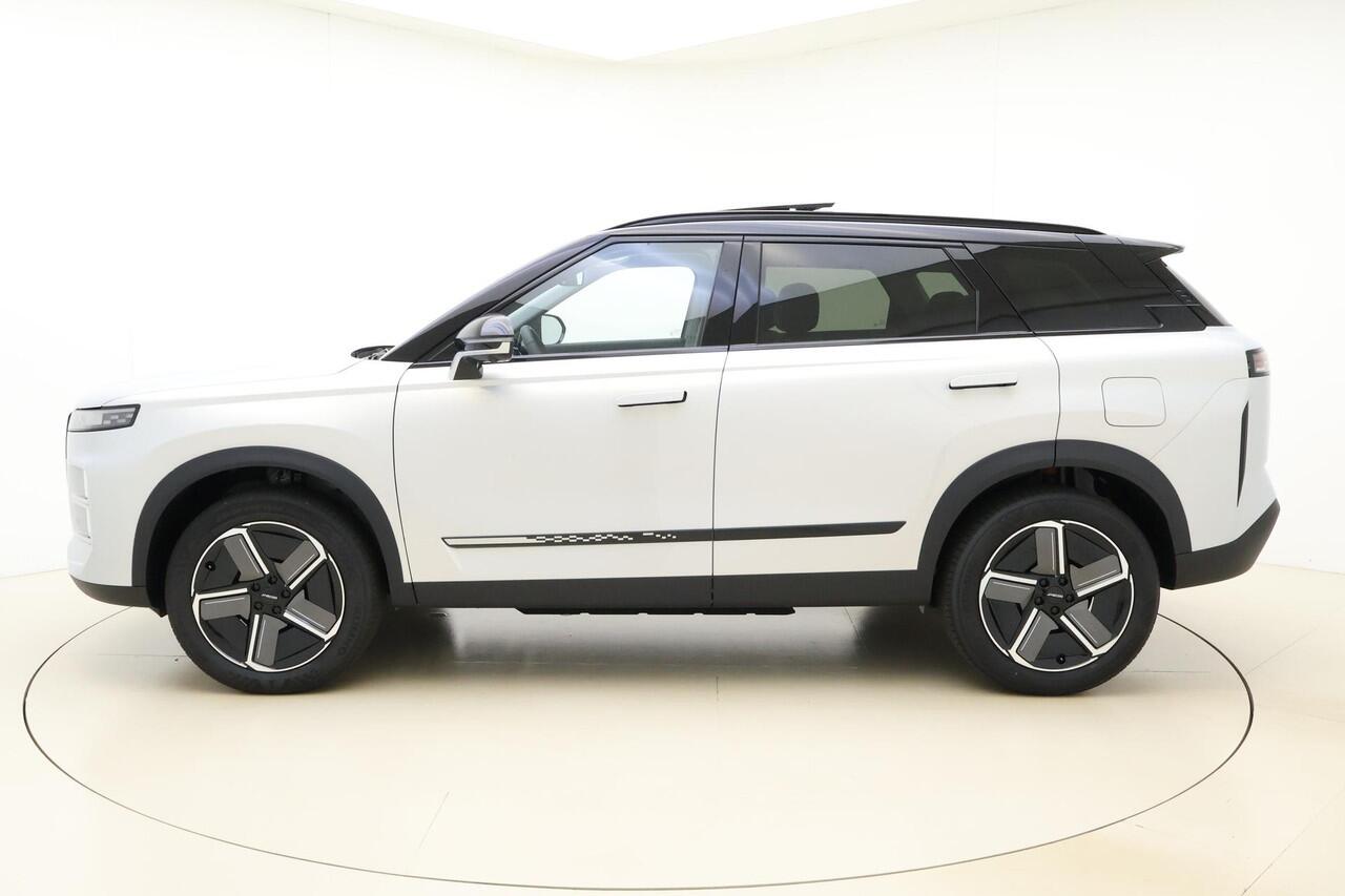 Jaecoo 7 Exclusive | RIJKLAAR INCLUSIEF ¤2.500,- REGISTRATIEVOORDEEL | Glazen schuif-/ kanteldak | 7 jaar garantie tot 150.000 km | 360 3D Camera | Lederen bekleding | Stoelventilatie & verwarming | Elektrische achterklep | Apple Carplay/Android auto