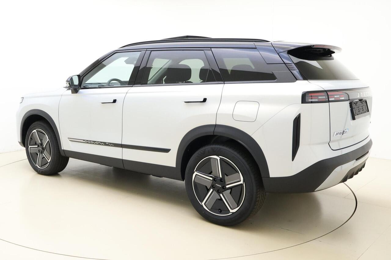 Jaecoo 7 Exclusive | RIJKLAAR INCLUSIEF ¤2.500,- REGISTRATIEVOORDEEL | Glazen schuif-/ kanteldak | 7 jaar garantie tot 150.000 km | 360 3D Camera | Lederen bekleding | Stoelventilatie & verwarming | Elektrische achterklep | Apple Carplay/Android auto