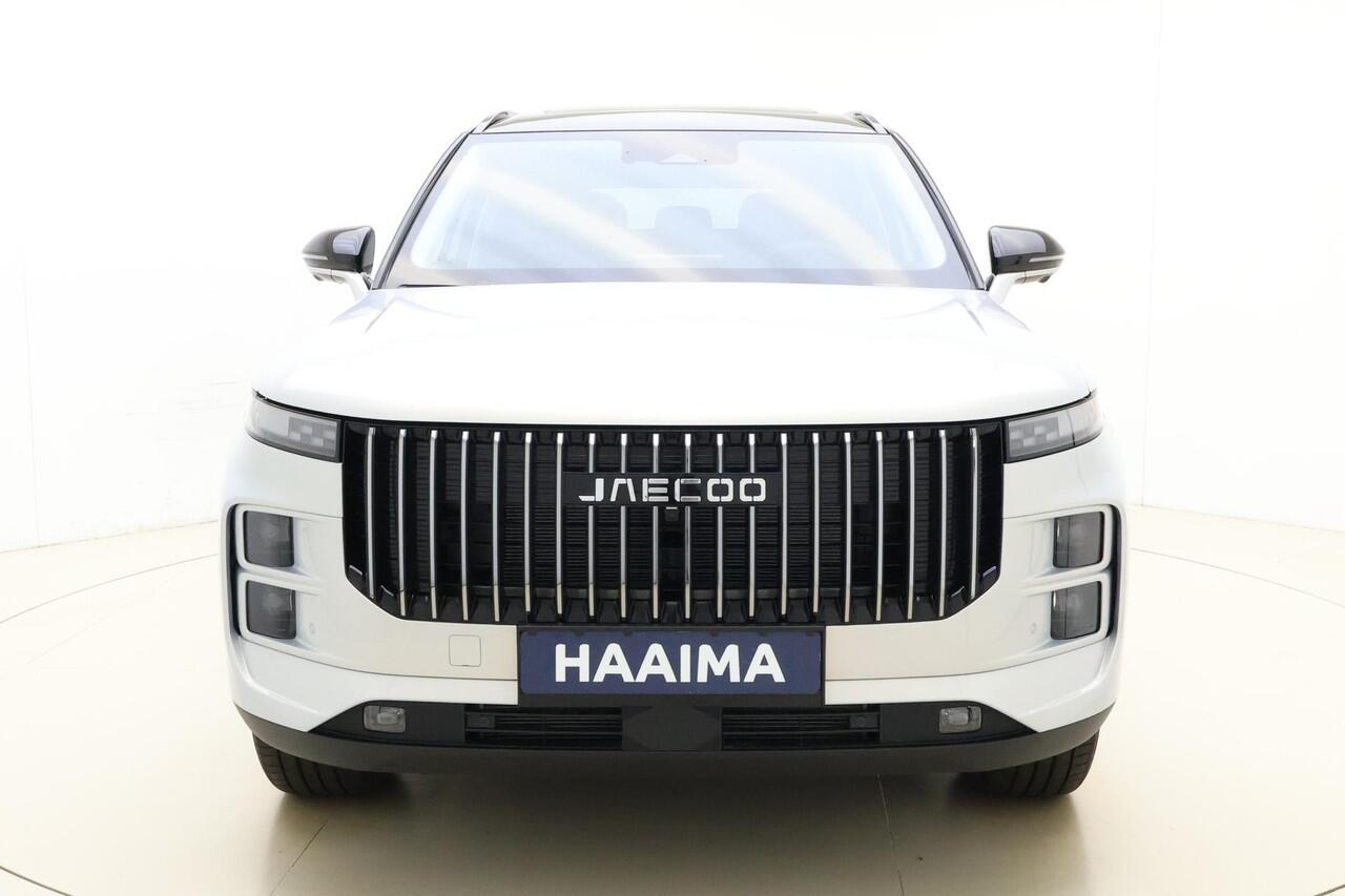 Jaecoo 7 Exclusive |RIJKLAAR INCLUSIEF ¤2.500,- REGISTRATIEVOORDEEL | Glazen schuif-/ kanteldak | 7 jaar garantie tot 150.000 km | 360 3D Camera | Lederen bekleding | Stoelventilatie & verwarming | Elektrische achterklep | Apple Carplay/Android auto