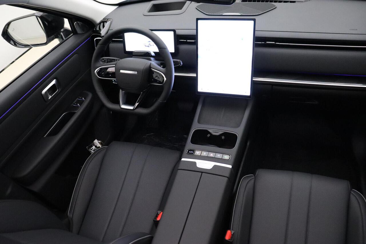 Jaecoo 7 Exclusive |RIJKLAAR INCLUSIEF ¤2.500,- REGISTRATIEVOORDEEL | Glazen schuif-/ kanteldak | 7 jaar garantie tot 150.000 km | 360 3D Camera | Lederen bekleding | Stoelventilatie & verwarming | Elektrische achterklep | Apple Carplay/Android auto