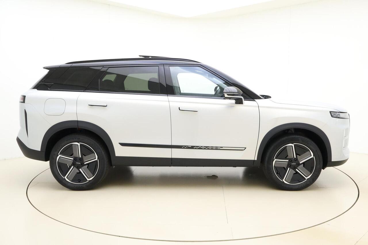 Jaecoo 7 Exclusive |RIJKLAAR INCLUSIEF ¤2.500,- REGISTRATIEVOORDEEL | Glazen schuif-/ kanteldak | 7 jaar garantie tot 150.000 km | 360 3D Camera | Lederen bekleding | Stoelventilatie & verwarming | Elektrische achterklep | Apple Carplay/Android auto