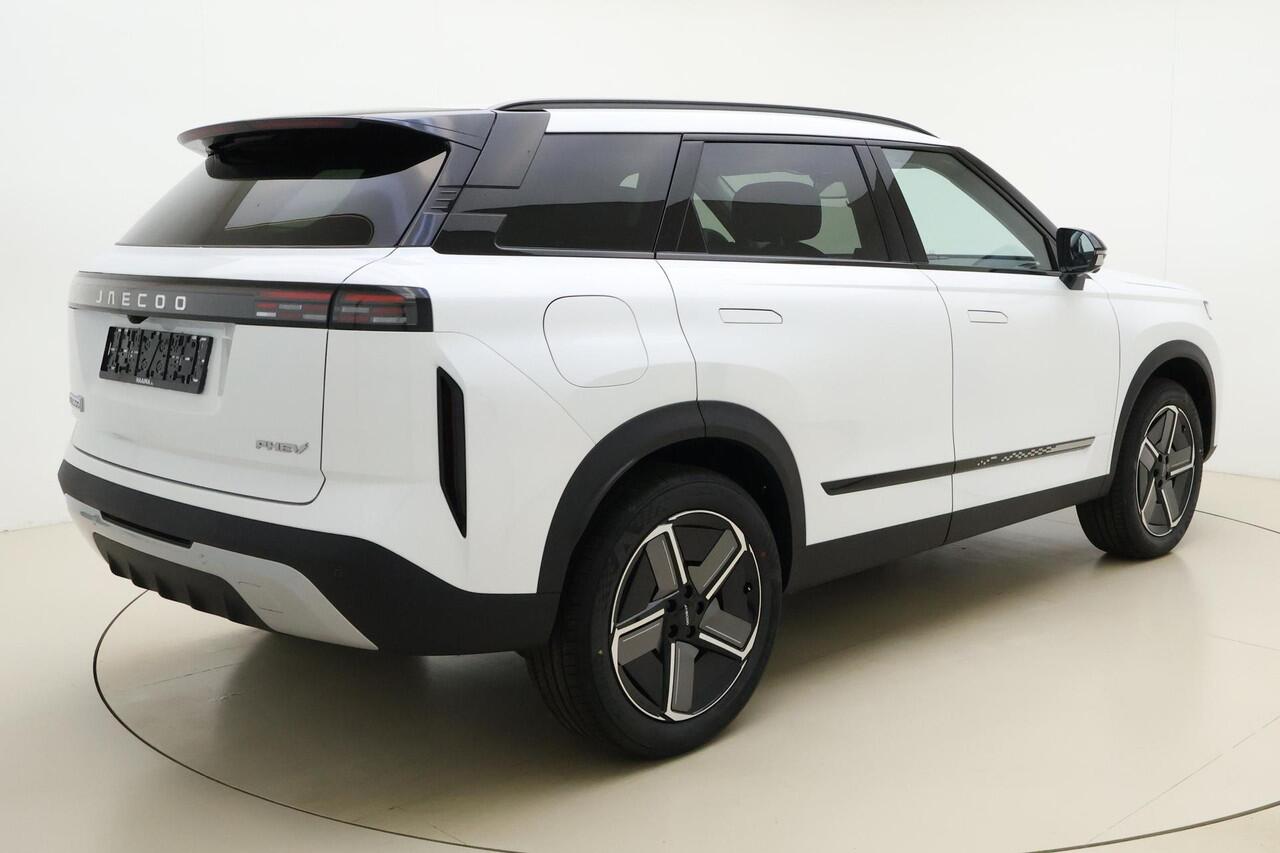 Jaecoo 7 Exclusive | RIJKLAAR INCLUSIEF ¤2.500,- REGISTRATIEVOORDEEL | Glazen schuif-/ kanteldak | 7 jaar garantie tot 150.000 km | 360 3D Camera | Lederen bekleding | Stoelventilatie & verwarming | Elektrische achterklep | Apple Carplay/Android auto
