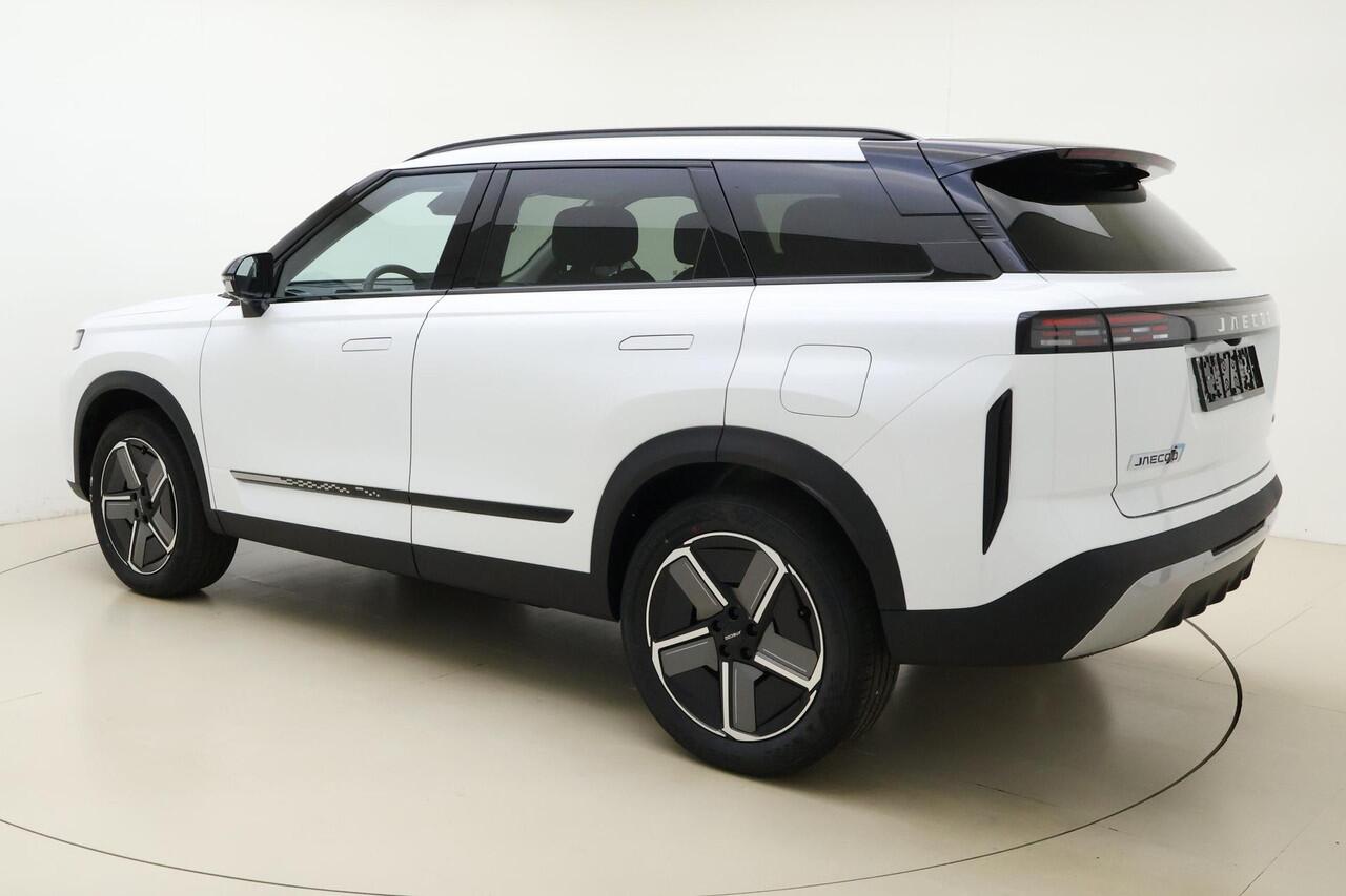 Jaecoo 7 Exclusive | RIJKLAAR INCLUSIEF ¤2.500,- REGISTRATIEVOORDEEL | Glazen schuif-/ kanteldak | 7 jaar garantie tot 150.000 km | 360 3D Camera | Lederen bekleding | Stoelventilatie & verwarming | Elektrische achterklep | Apple Carplay/Android auto