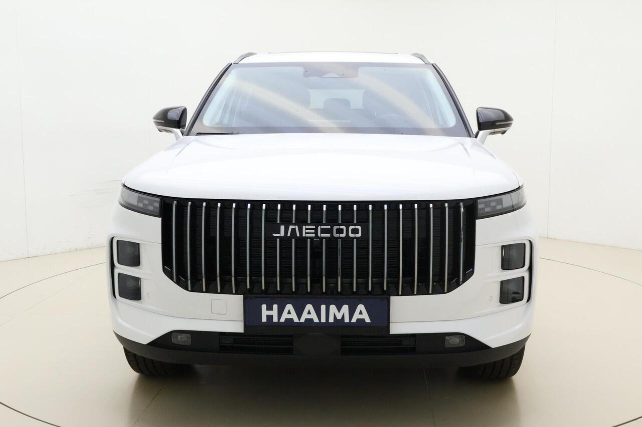 Jaecoo 7 Exclusive | RIJKLAAR INCLUSIEF ¤2.500,- REGISTRATIEVOORDEEL | Glazen schuif-/ kanteldak | 7 jaar garantie tot 150.000 km | 360 3D Camera | Lederen bekleding | Stoelventilatie & verwarming | Elektrische achterklep | Apple Carplay/Android auto