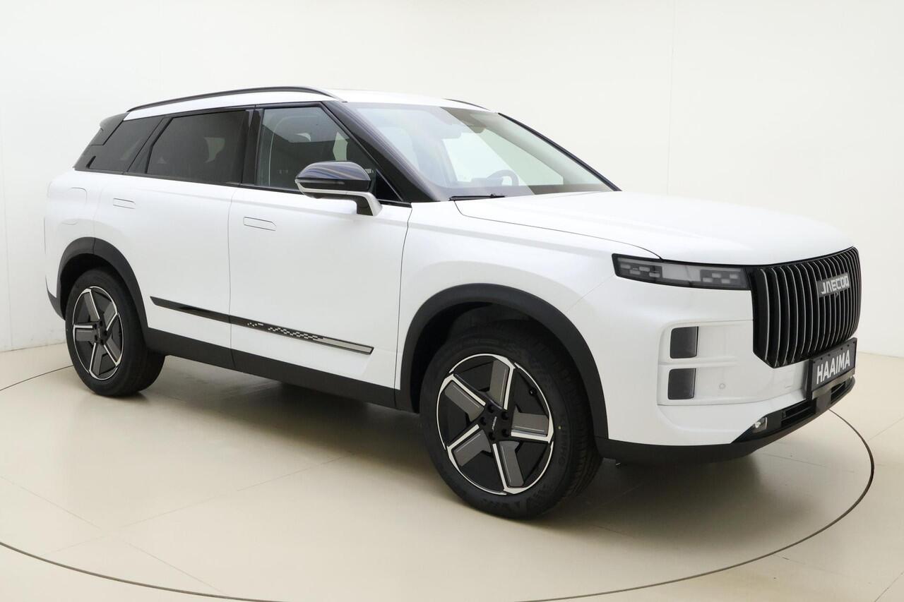 Jaecoo 7 Exclusive | RIJKLAAR INCLUSIEF ¤2.500,- REGISTRATIEVOORDEEL | Glazen schuif-/ kanteldak | 7 jaar garantie tot 150.000 km | 360 3D Camera | Lederen bekleding | Stoelventilatie & verwarming | Elektrische achterklep | Apple Carplay/Android auto