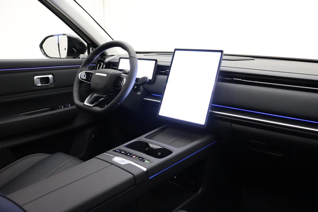 Jaecoo 7 Exclusive | RIJKLAAR INCLUSIEF ¤2.500,- REGISTRATIEVOORDEEL | Glazen schuif-/ kanteldak | 7 jaar garantie tot 150.000 km | 360 3D Camera | Lederen bekleding | Stoelventilatie & verwarming | Elektrische achterklep | Apple Carplay/Android auto