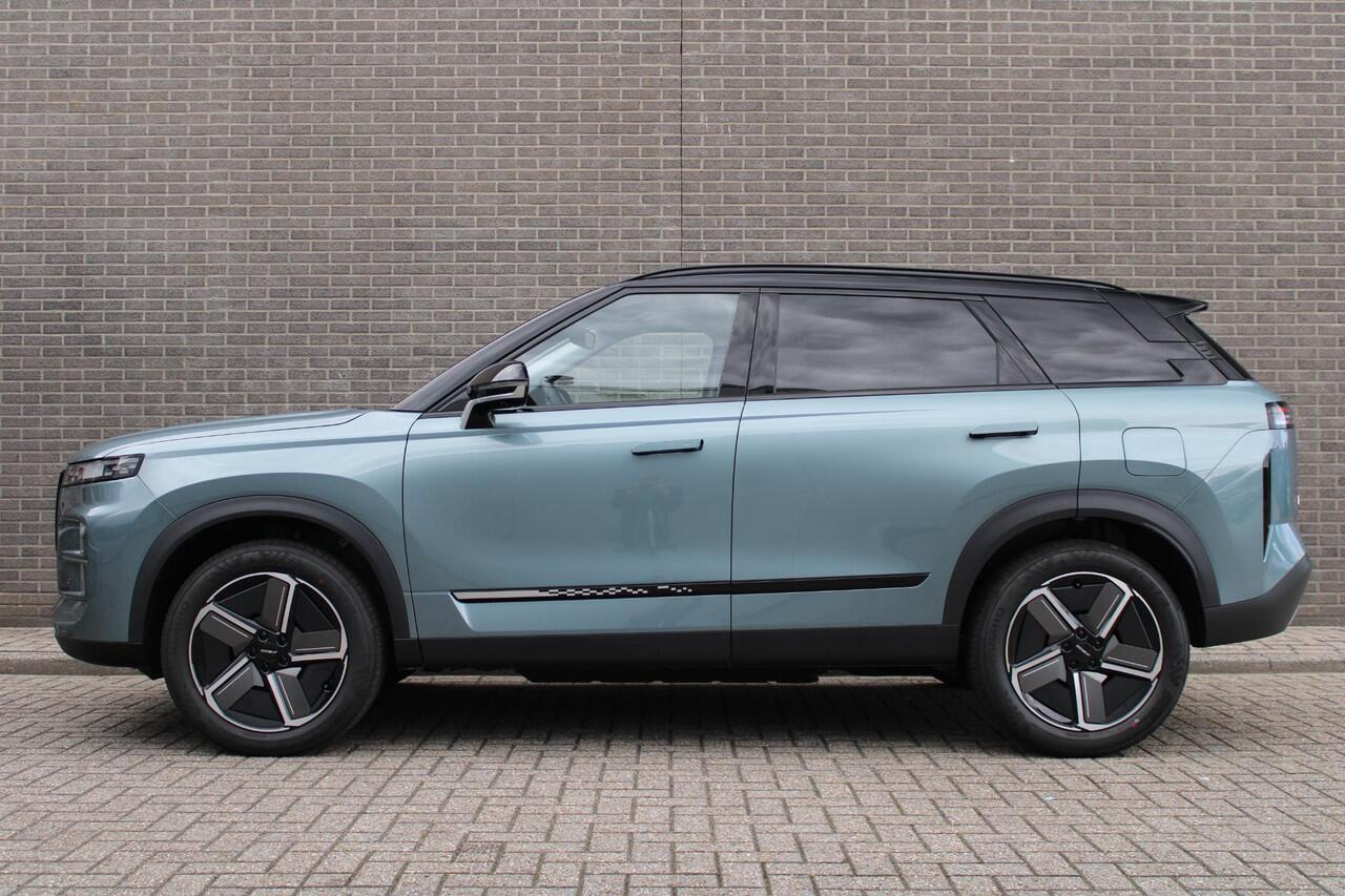 Jaecoo 7 Exclusive Automaat, Schuif-Kanteldak, 1500 KG trekgewicht, Navigatie, 19" LM velgen, Elektrische achterklep, Luxe lederen bekleding, 7 jaar garantie
