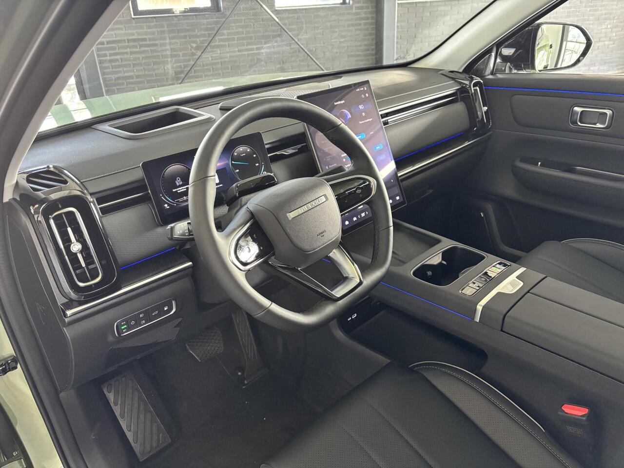 Jaecoo 7 1.5 GDI SHS-P Exclusive Automaat, Schuif-Kanteldak, 1500 KG trekgewicht, Navigatie, 19" LM velgen, Elektrische achterklep, Luxe lederen bekleding, Stoel koeling/verwarming, 7 jaar garantie
