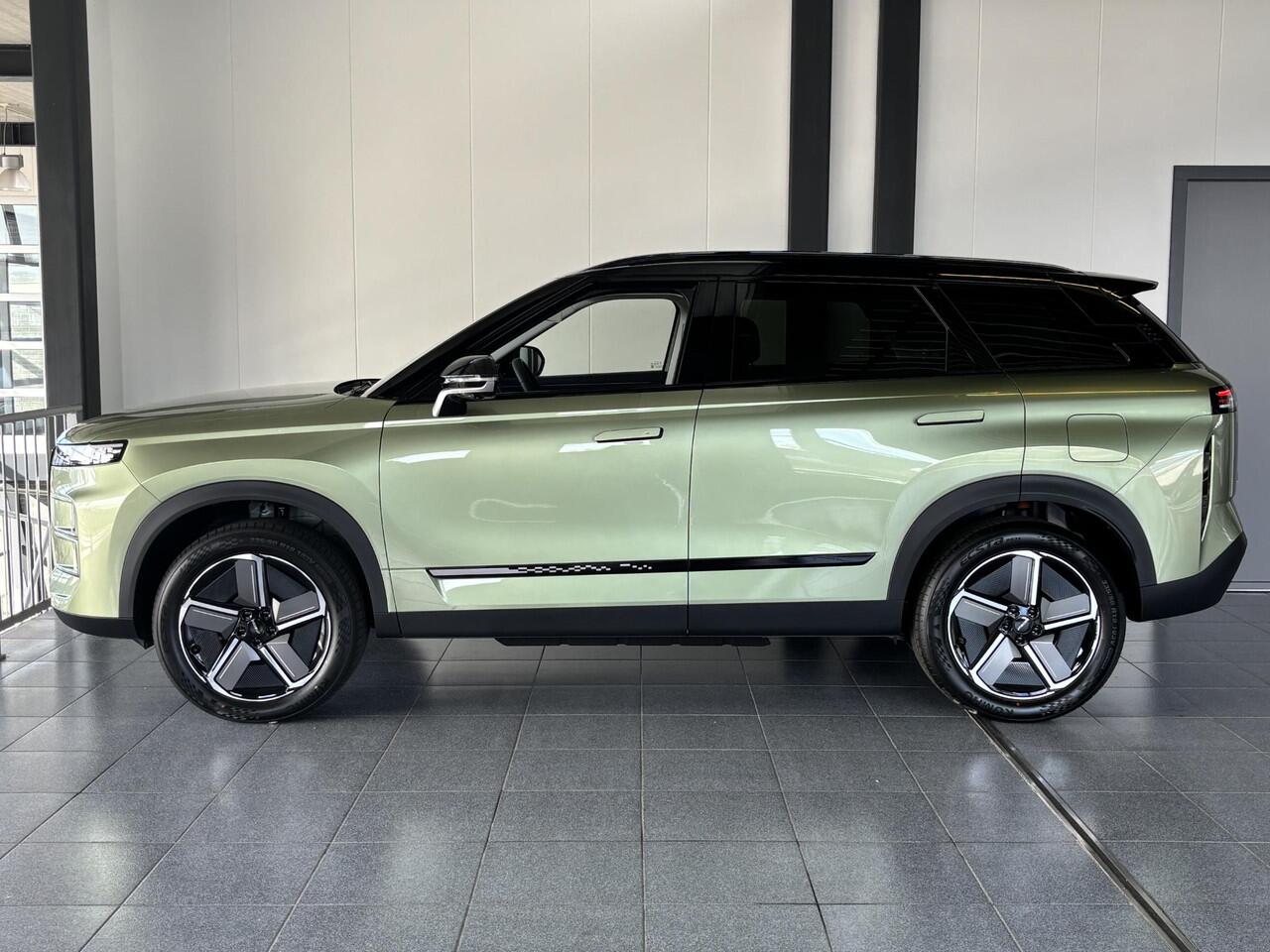 Jaecoo 7 1.5 GDI SHS-P Exclusive Automaat, Schuif-Kanteldak, 1500 KG trekgewicht, Navigatie, 19" LM velgen, Elektrische achterklep, Luxe lederen bekleding, Stoel koeling/verwarming, 7 jaar garantie