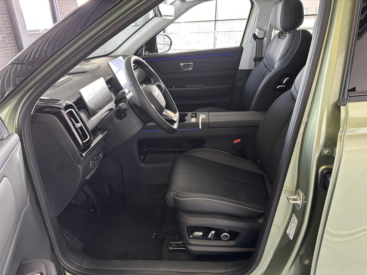Jaecoo 7 1.5 GDI SHS-P Exclusive Automaat, Schuif-Kanteldak, 1500 KG trekgewicht, Navigatie, 19" LM velgen, Elektrische achterklep, Luxe lederen bekleding, Stoel koeling/verwarming, 7 jaar garantie