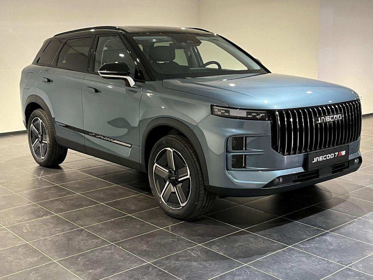 Jaecoo 7 SHS-P Exclusive | Voorraad voordeel ¤ 2250,- | 7 jaar garantie | 90KM Elektrisch |
