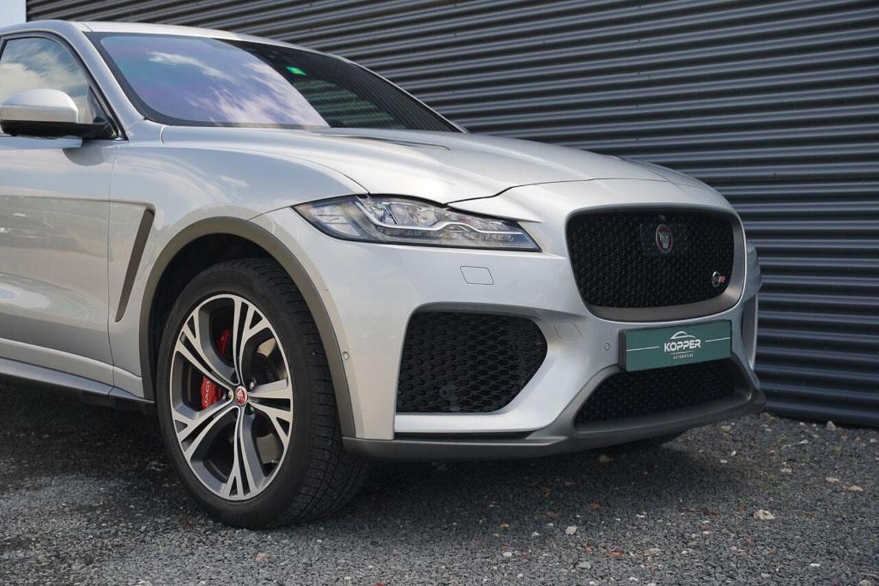 Jaguar F-PACE 5.0 V8 S/C AWD SVR / NL Auto / Pano / Meridian Surround / Trekhaak