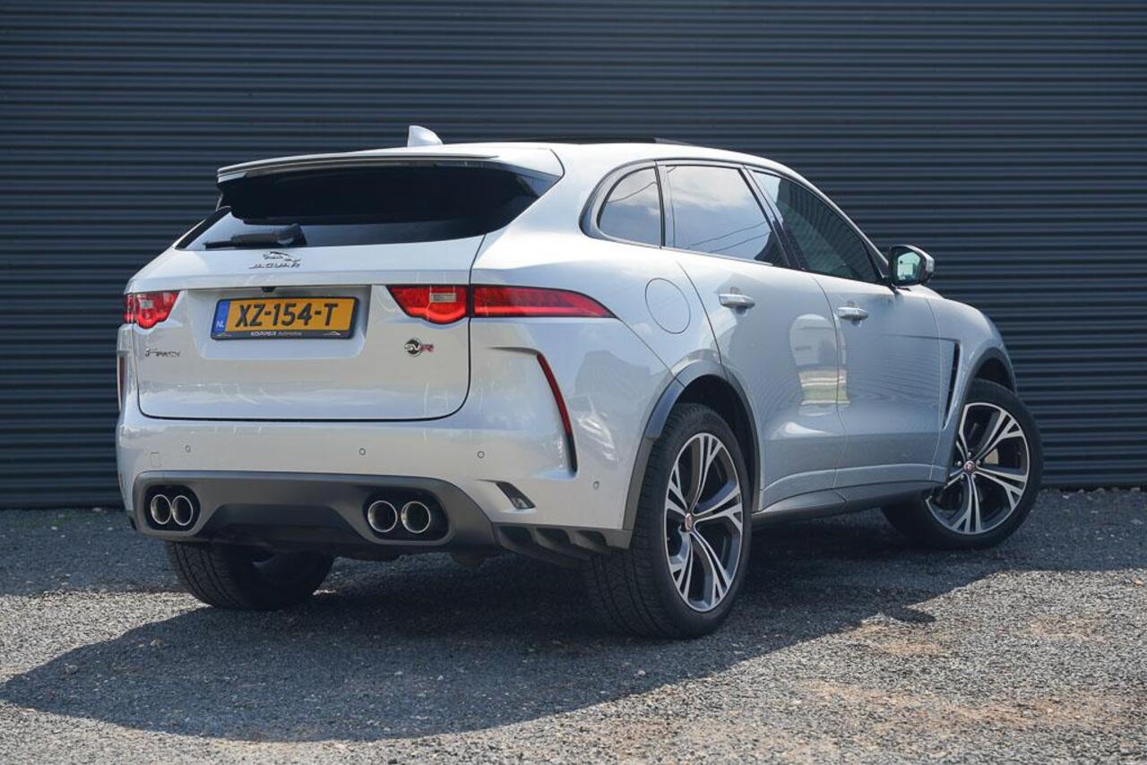 Jaguar F-PACE 5.0 V8 S/C AWD SVR / NL Auto / Pano / Meridian Surround / Trekhaak