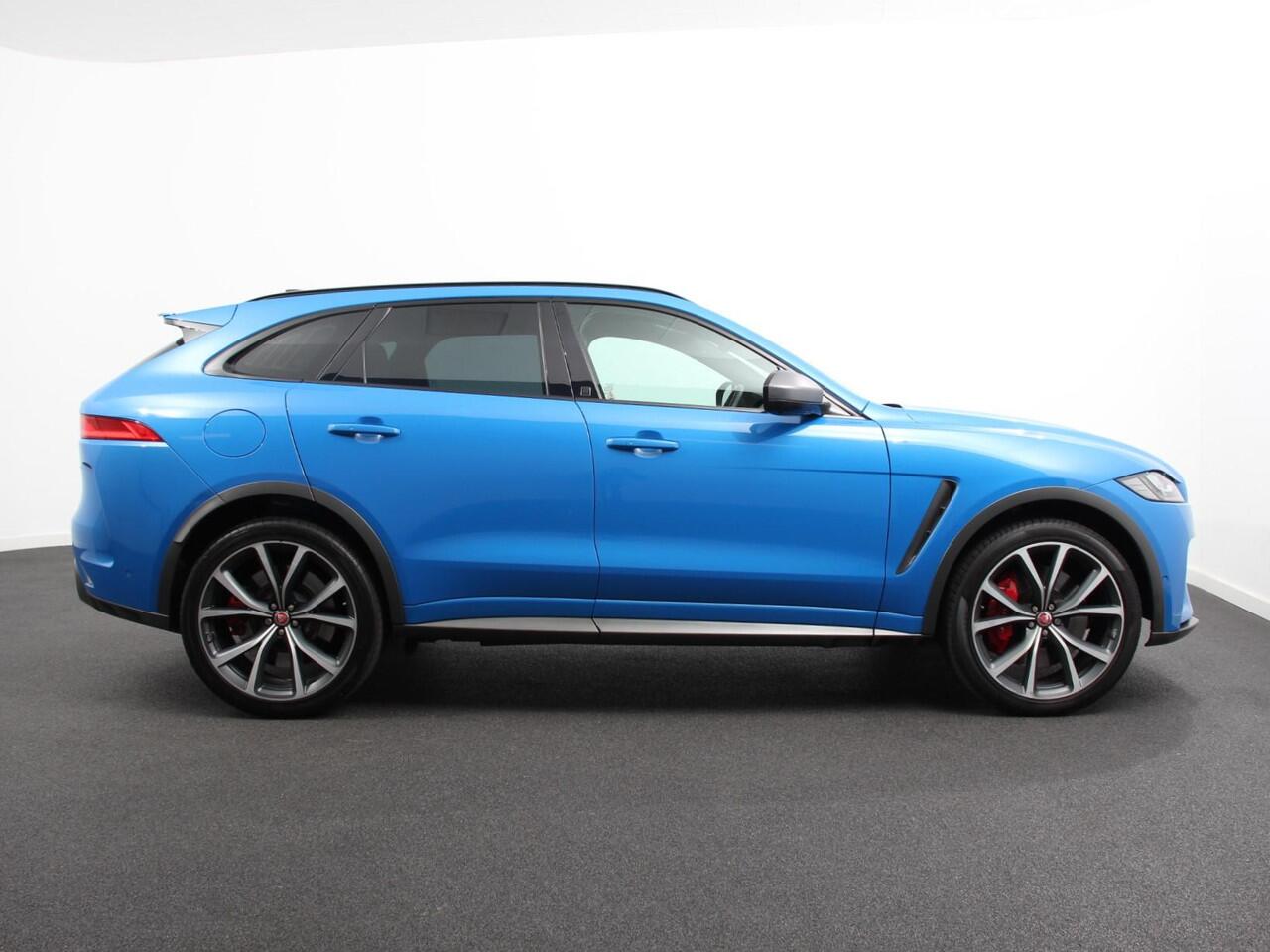 Jaguar F-PACE 5.0 V8 AWD SVR 551 pk Panorama dak | Meridian sound | Premium Pack | Light Pack | ACC | Leder | ADS |360 Camera