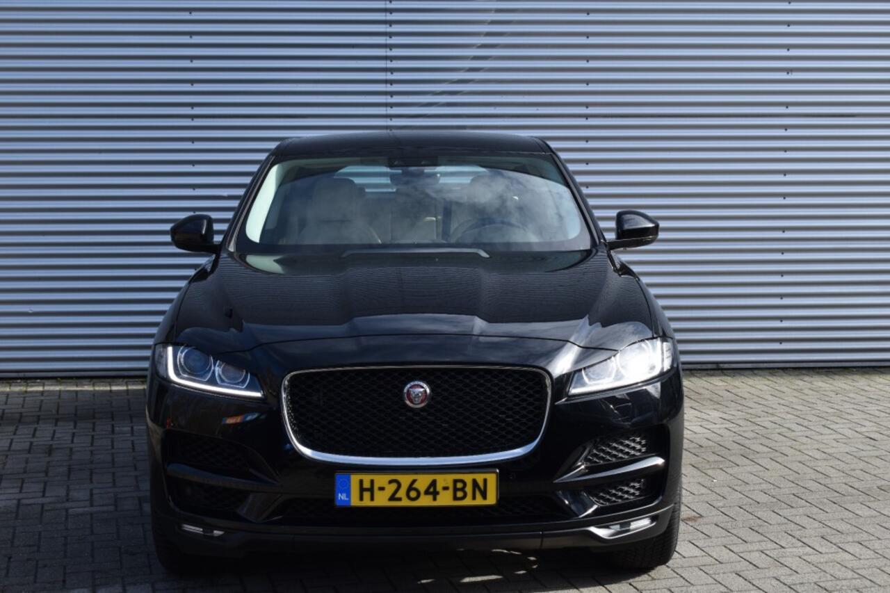 Jaguar F-PACE 2.0T AWD PRESTIGE / LEDER + STOEL VERW. / P.CAM / ALL SEASON