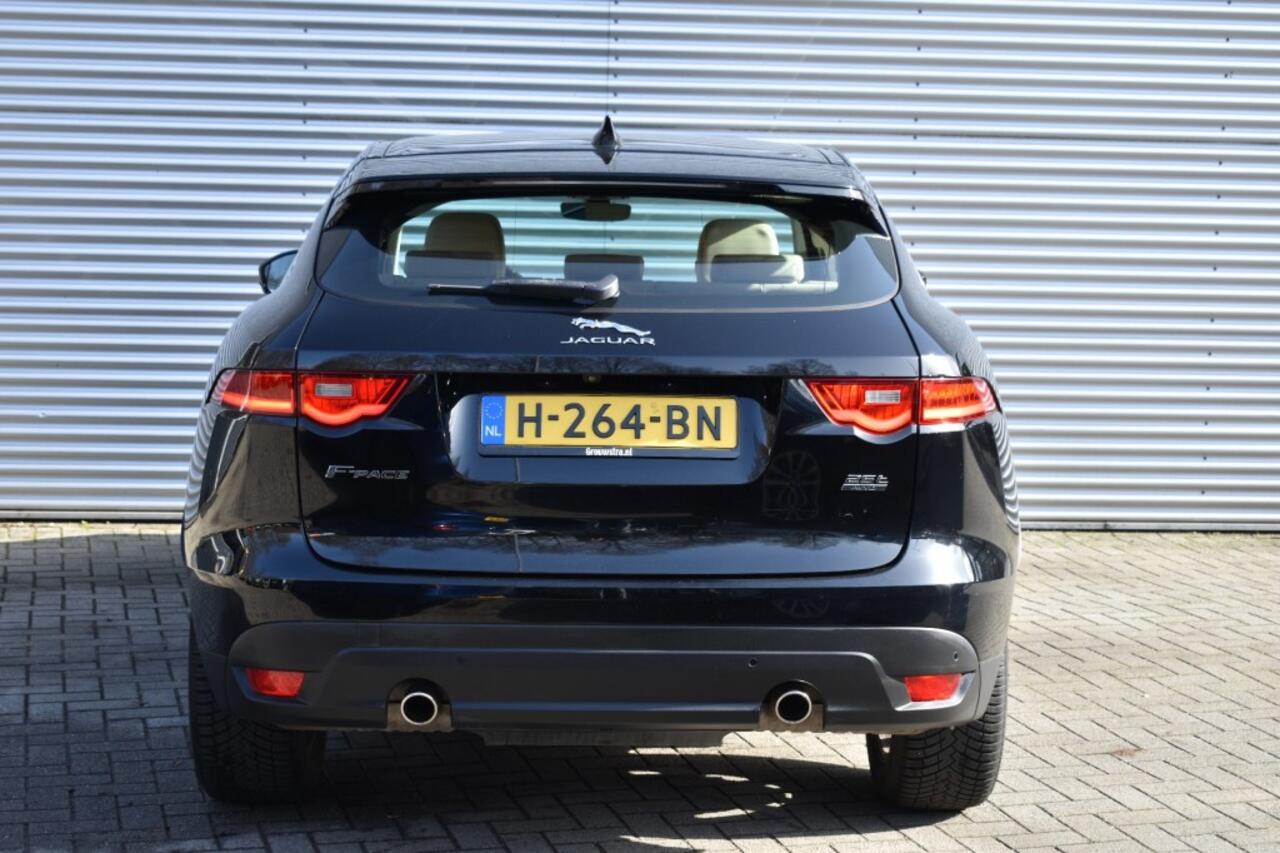 Jaguar F-PACE 2.0T AWD PRESTIGE / LEDER + STOEL VERW. / P.CAM / ALL SEASON