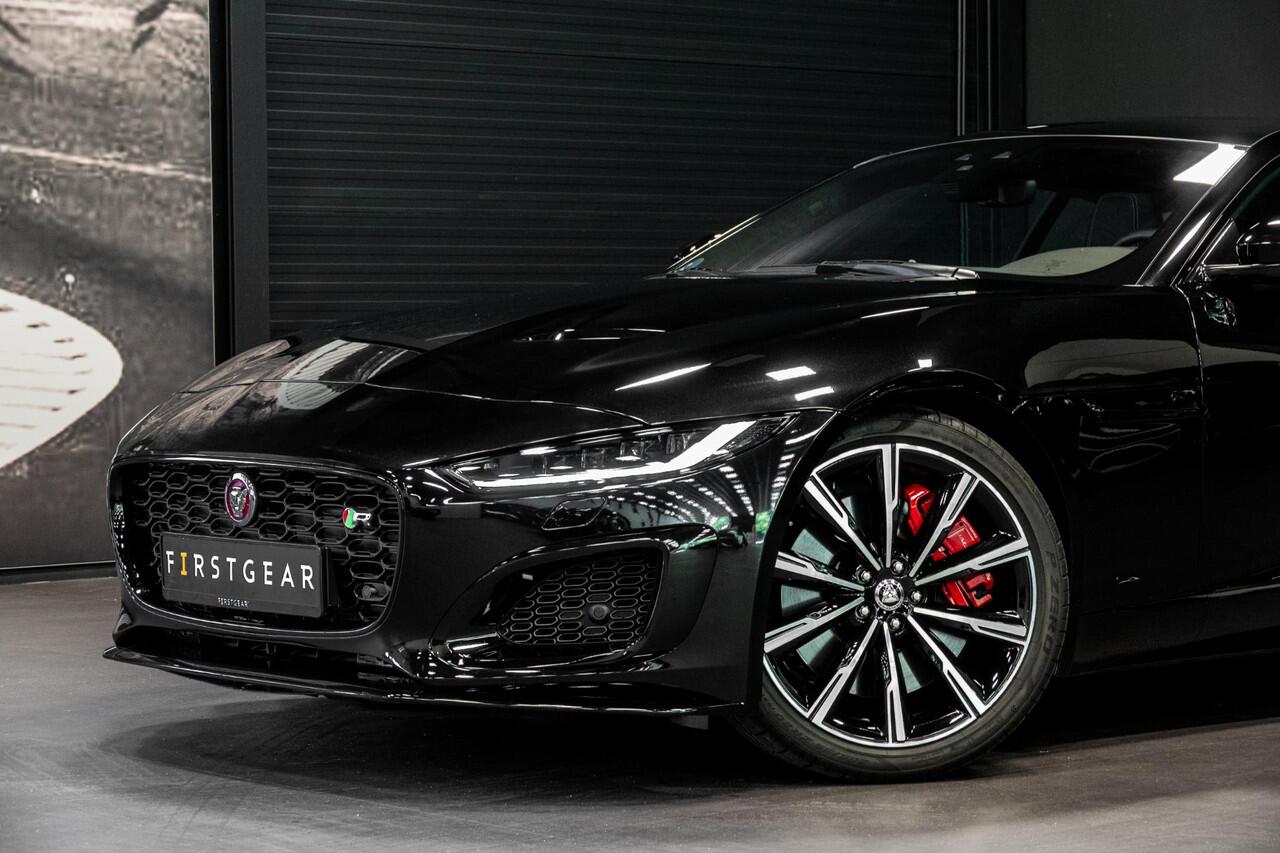 Jaguar F-TYPE P575 AWD R 75 *Panorama / Stoelventilatie / Sport-uitlaat / Meridian / Memory*