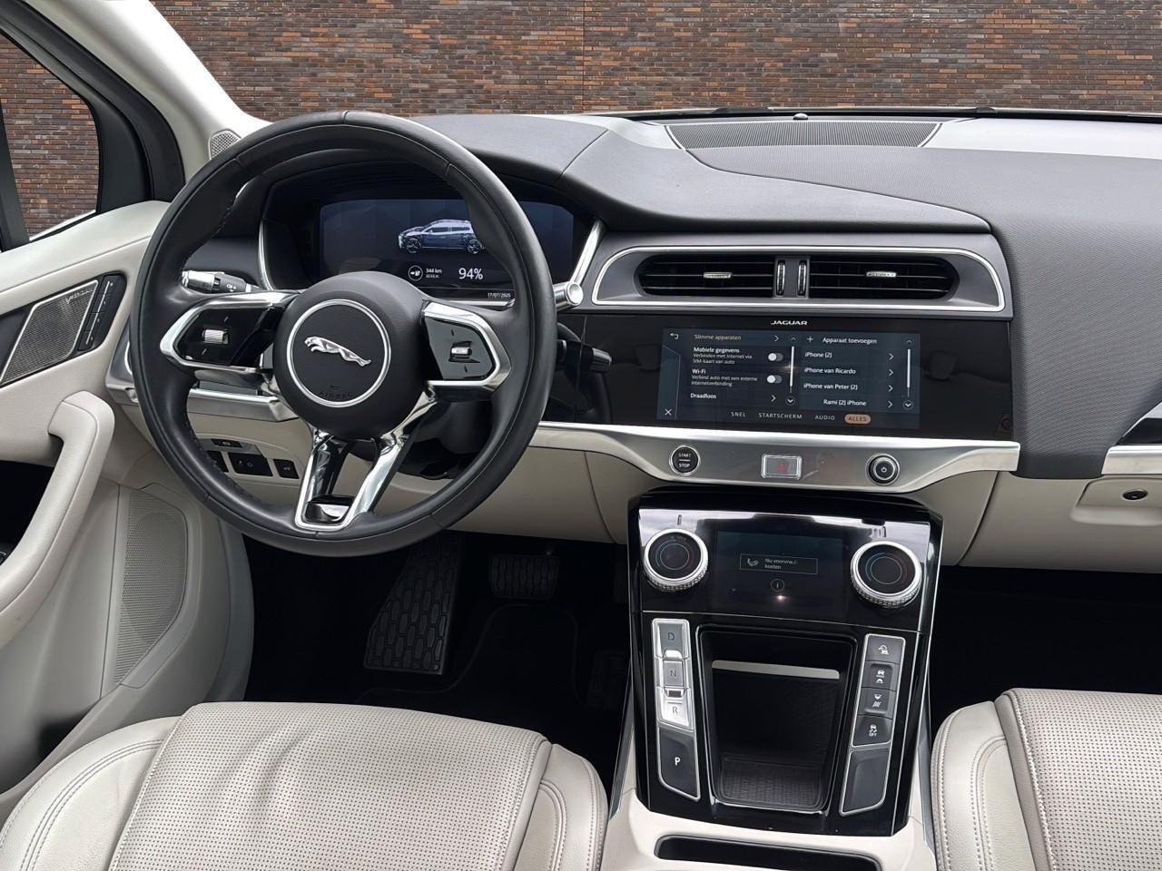 Jaguar i-Pace EV400 90 kWh LEDER NAVIGATIE 20"LMV NAVIGATIE LED