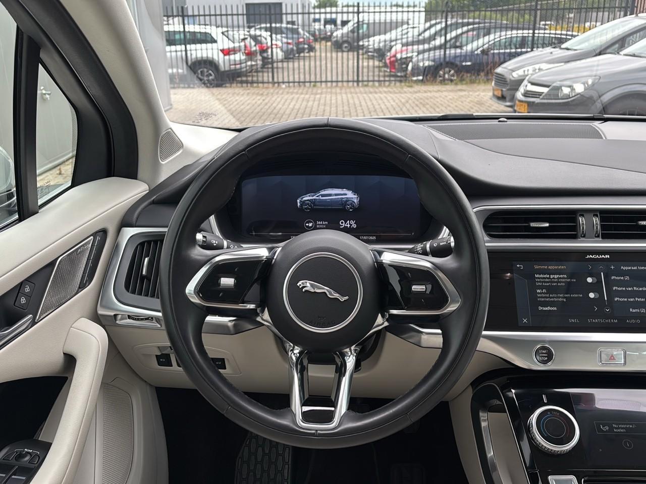 Jaguar i-Pace EV400 90 kWh LEDER NAVIGATIE 20"LMV NAVIGATIE LED