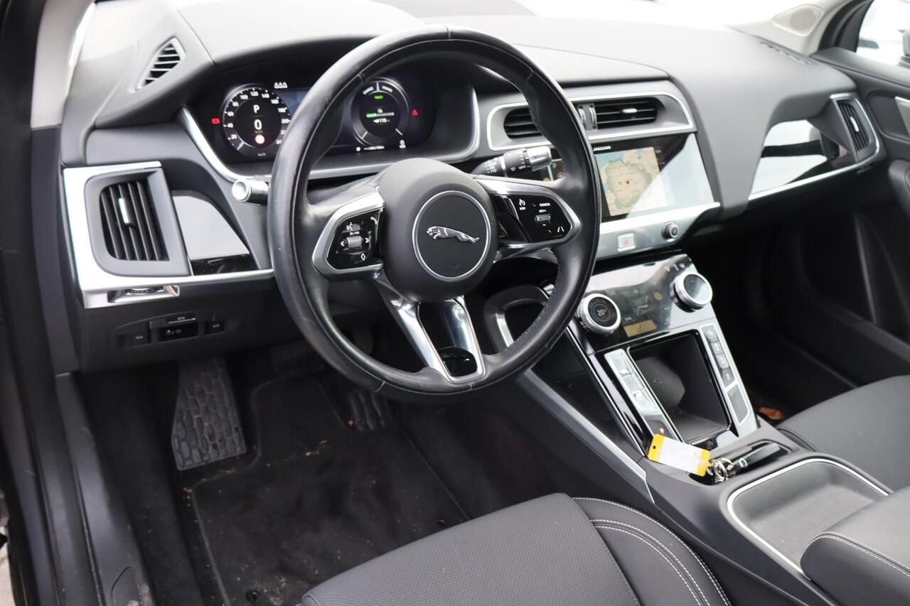 Jaguar i-Pace EV320 S Business Pack 90 kWh 93% SOH, BTW Auto, 3 Fase Laden, 360 Camera, Cruise control, Lane Control, Climate control, Stoelverwarming, BTW Auto