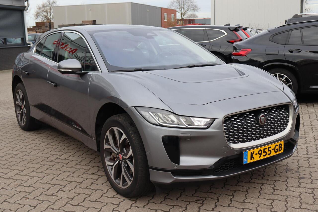 Jaguar i-Pace EV320 S Business Pack 90 kWh 93% SOH, BTW Auto, 3 Fase Laden, 360 Camera, Cruise control, Lane Control, Climate control, Stoelverwarming, BTW Auto