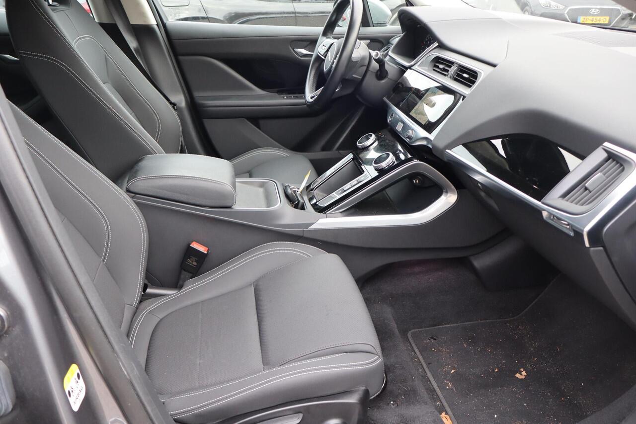 Jaguar i-Pace EV320 S Business Pack 90 kWh 93% SOH, BTW Auto, 3 Fase Laden, 360 Camera, Cruise control, Lane Control, Climate control, Stoelverwarming, BTW Auto