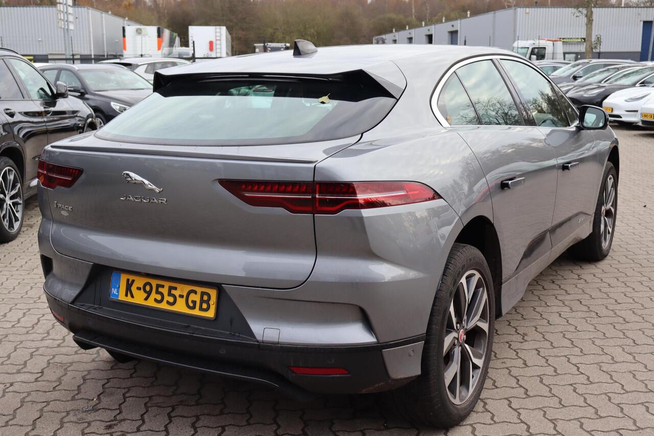 Jaguar i-Pace EV320 S Business Pack 90 kWh 93% SOH, BTW Auto, 3 Fase Laden, 360 Camera, Cruise control, Lane Control, Climate control, Stoelverwarming, BTW Auto