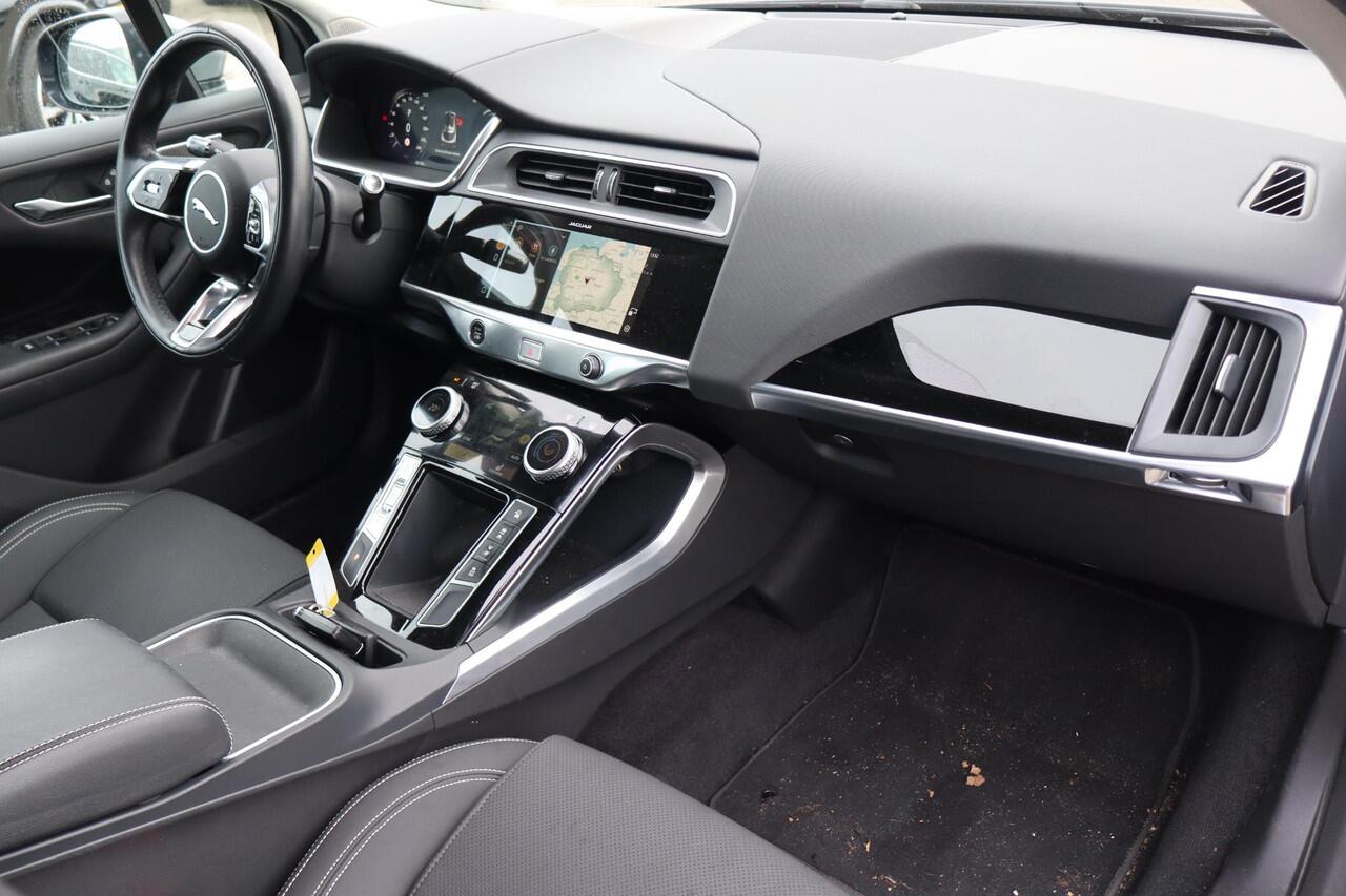 Jaguar i-Pace EV320 S Business Pack 90 kWh 93% SOH, BTW Auto, 3 Fase Laden, 360 Camera, Cruise control, Lane Control, Climate control, Stoelverwarming, BTW Auto