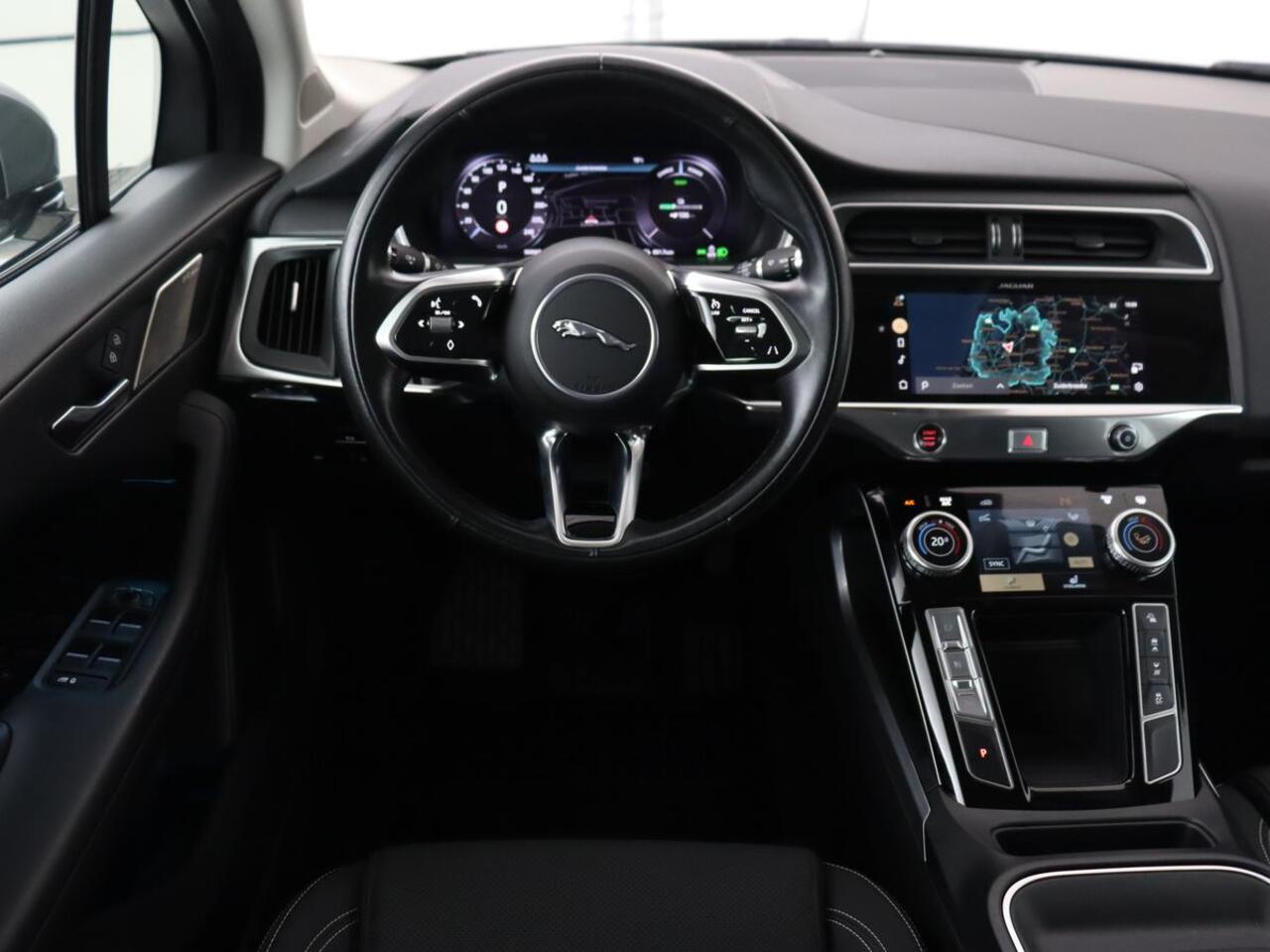 Jaguar i-Pace EV320 S Business Pack 90kWh | SOH 91% | Stoelverwarming | 360 Camera | Meridian Surround | Carplay | Full LED | Navigatie | 20'' | Keyless | Digital Cockpit