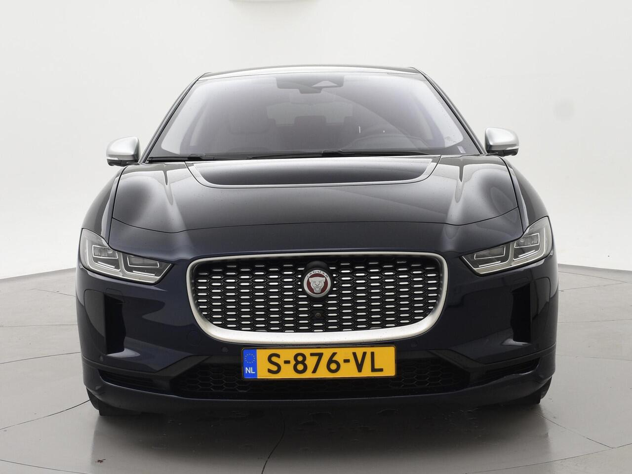 Jaguar i-Pace EV400 HSE 90 kWh *PORTOFINO BLUE* + 22 INCH | LUCHTVERING | PANORAMA | 360 CAMERA | STOELVENTILATIE