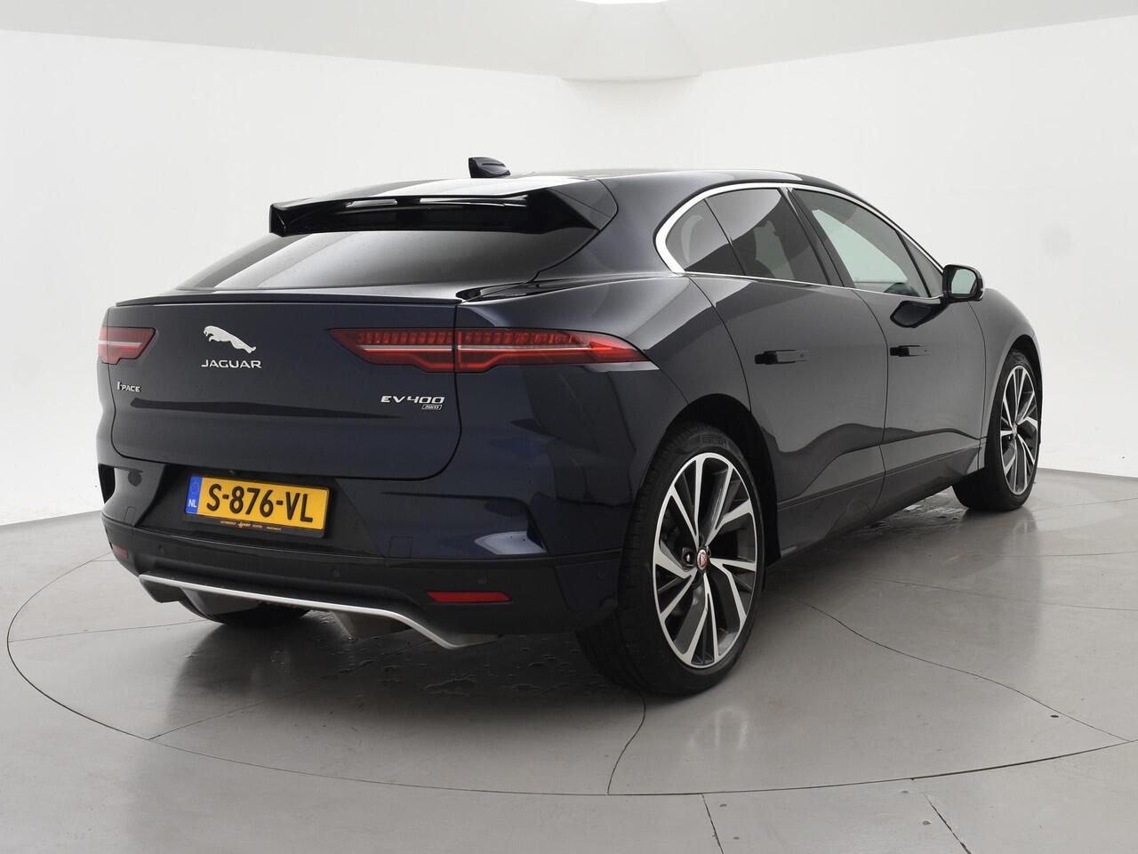 Jaguar i-Pace EV400 HSE 90 kWh *PORTOFINO BLUE* + 22 INCH | LUCHTVERING | PANORAMA | 360 CAMERA | STOELVENTILATIE