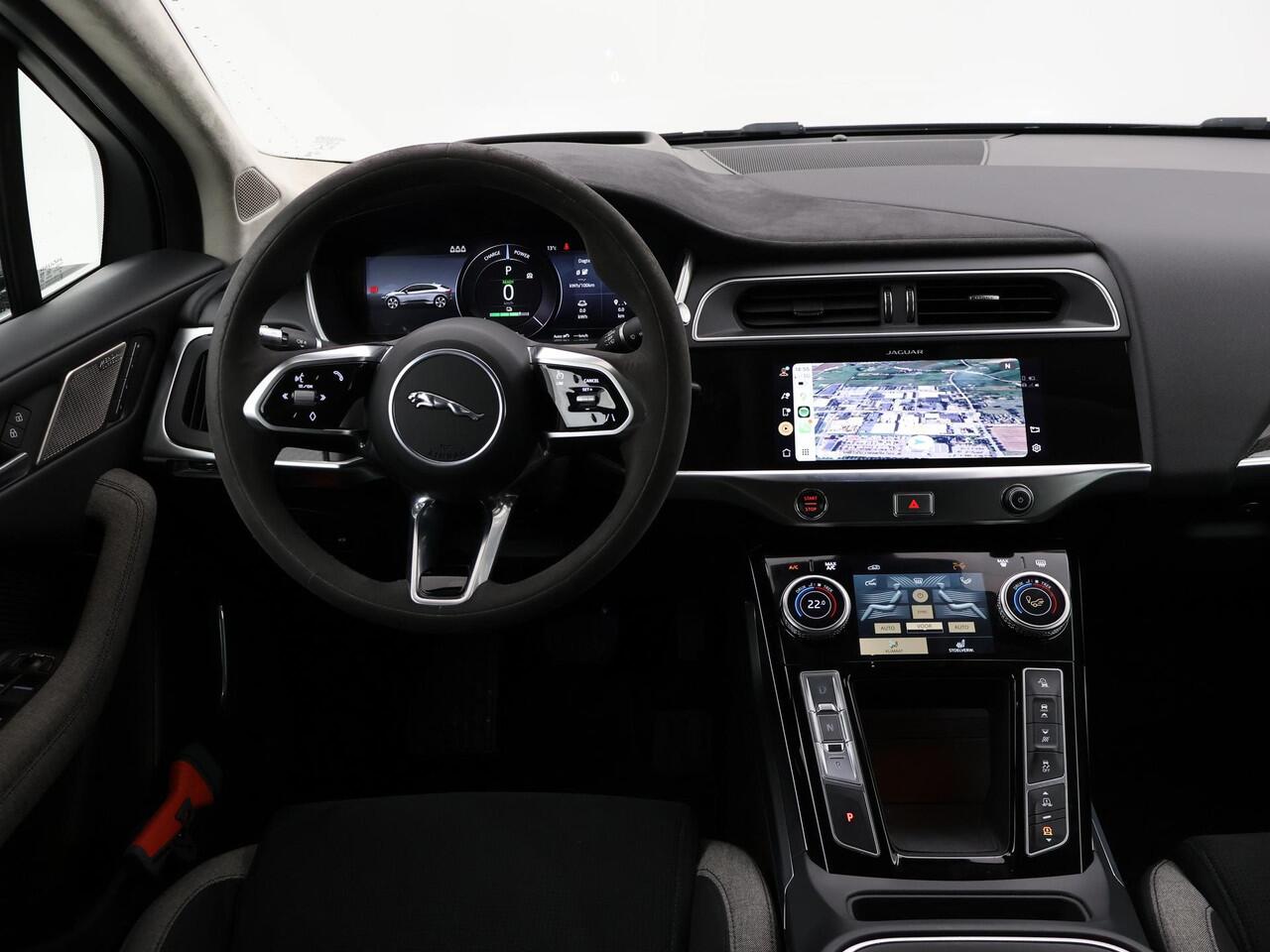 Jaguar i-Pace EV400 HSE 90 kWh *PORTOFINO BLUE* + 22 INCH | LUCHTVERING | PANORAMA | 360 CAMERA | STOELVENTILATIE