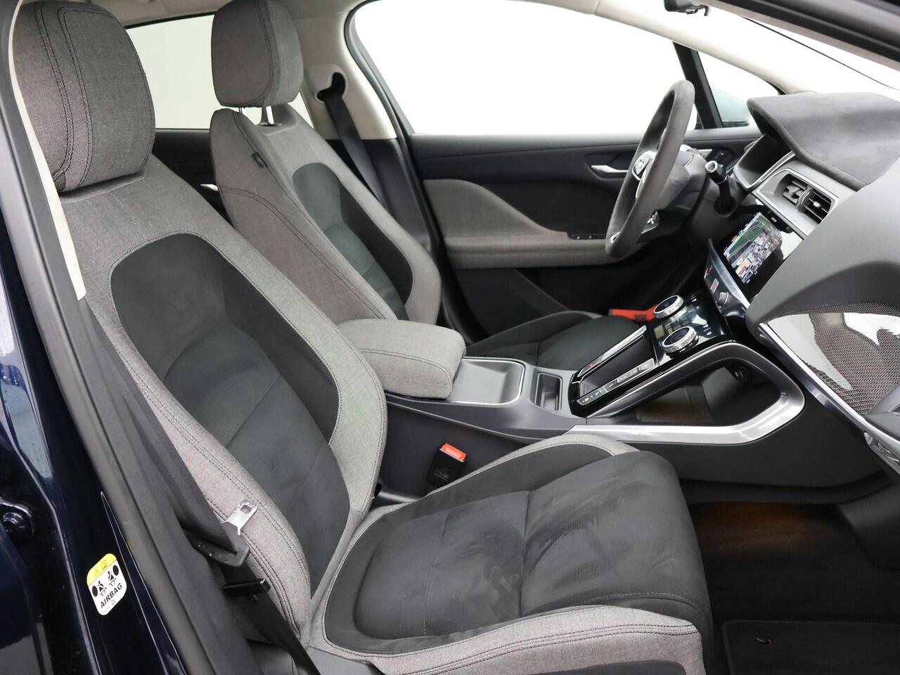 Jaguar i-Pace EV400 HSE 90 kWh *PORTOFINO BLUE* + 22 INCH | LUCHTVERING | PANORAMA | 360 CAMERA | STOELVENTILATIE