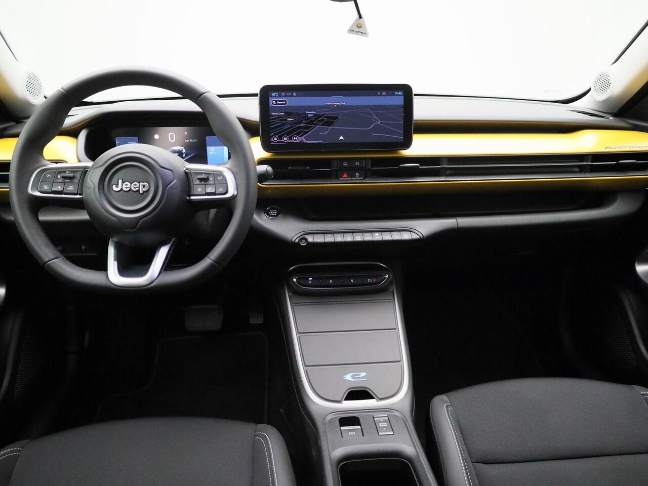Jeep Avenger 54kWh 1st Edition 157PK | Navigatie | Achteruitrijcamera | Adaptieve Cruise Control | Apple CarPlay & Android Auto