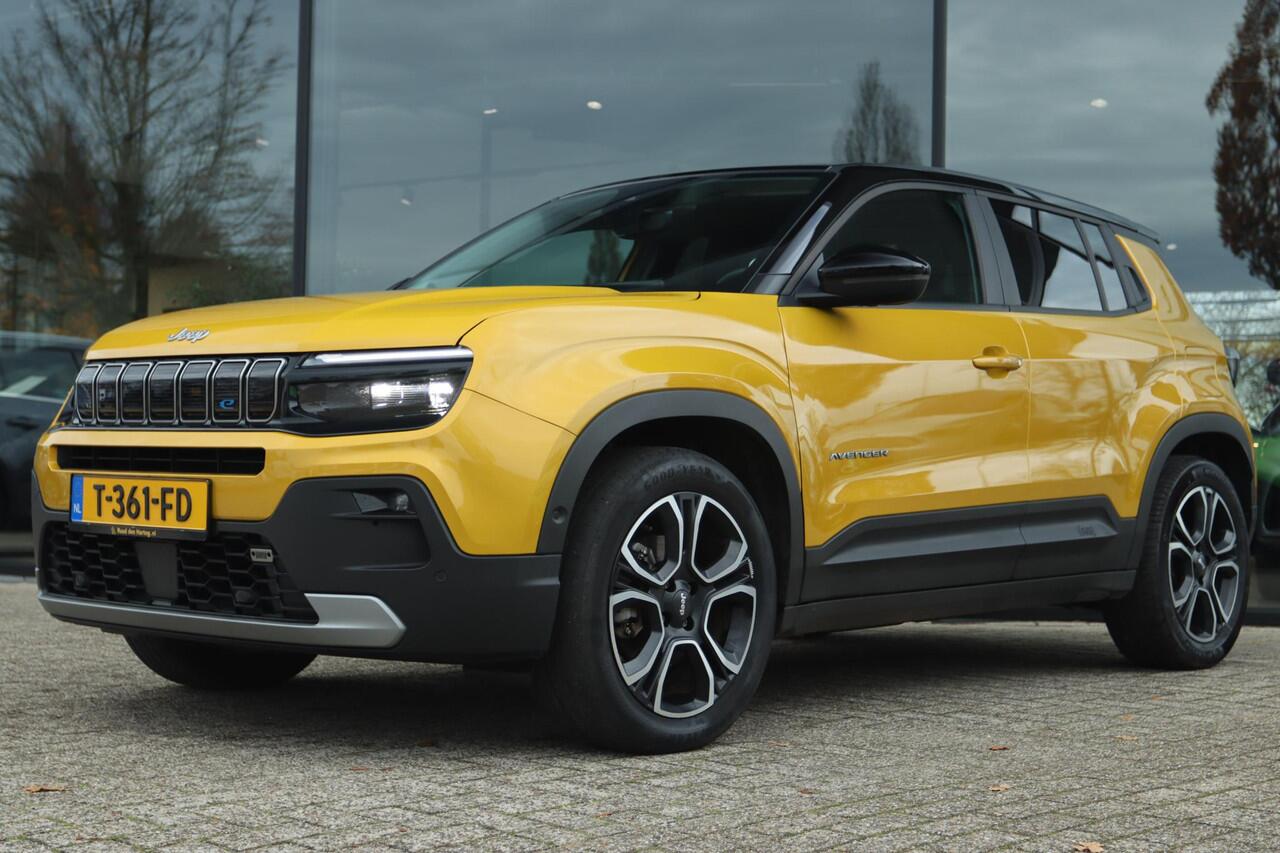 Jeep Avenger SUMMIT 54 KWH | LED | CARPLAY | CAMERA | KEY-LESS | ACC | WARMTEPOMP | STOELVERW.