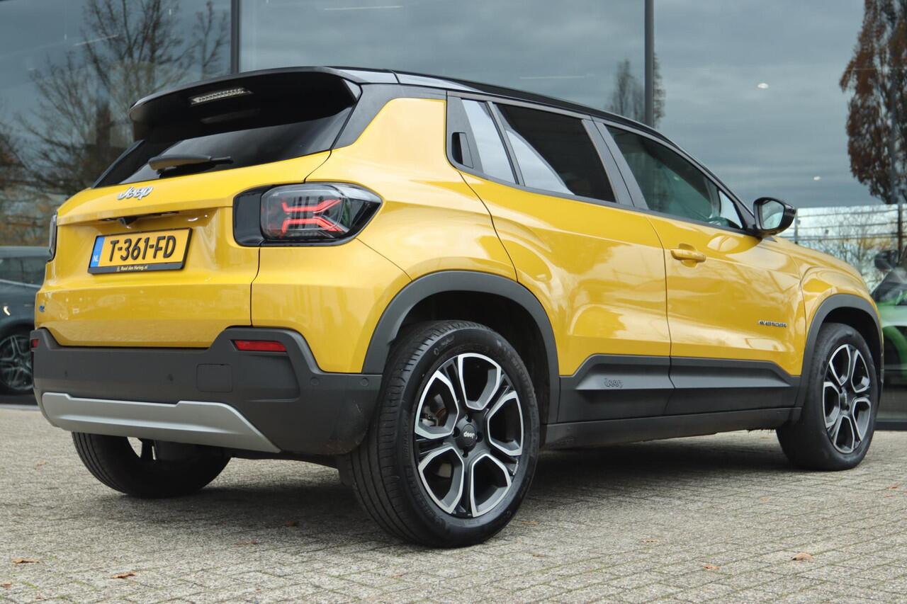 Jeep Avenger SUMMIT 54 KWH | LED | CARPLAY | CAMERA | KEY-LESS | ACC | WARMTEPOMP | STOELVERW.