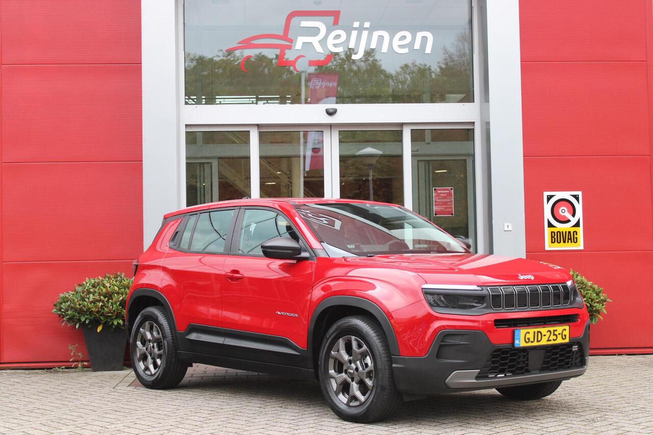 Jeep Avenger 1.2 Longitude | DAB+ RADIO | APPLE CARPLAY / ANDROID AUTO | CRUISE CONTROL | LED KOPLAMPEN / ACHTERLICHTEN |KEYLESS ENTRY/START | CRUISE CONTROL | PARKEERSENSOREN ACHTER |