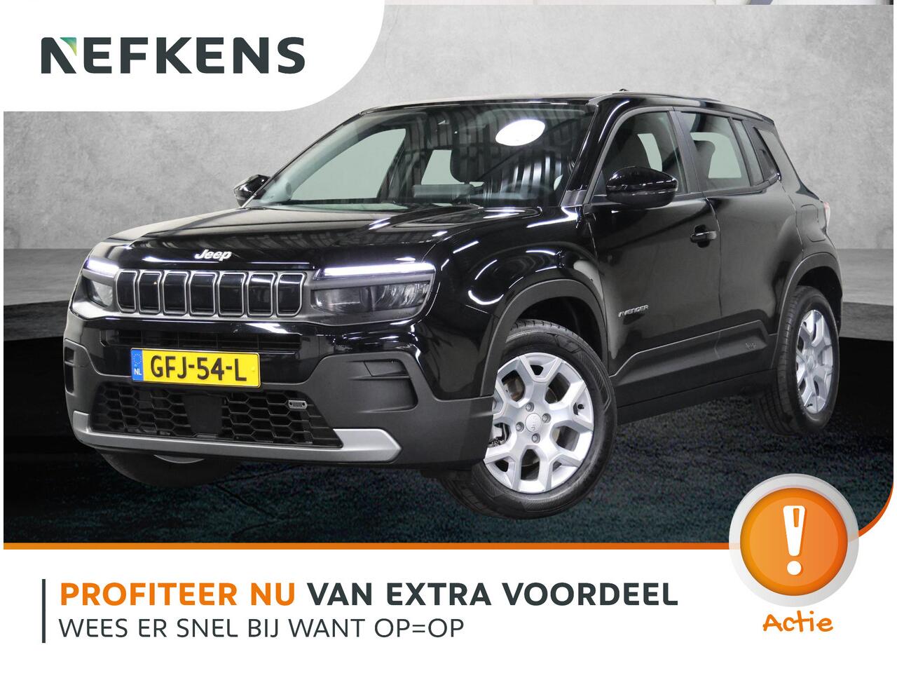 Jeep Avenger Altitude 54 kWh 156PK | 1ste eigenaar | ACCURAPPORT | AppleCarPlay/AndroidAuto | Climate Control | Adaptive Cruise Control | Camera | FULL LED | Navigatie | LMV | Parkeersensoren | Isofix |