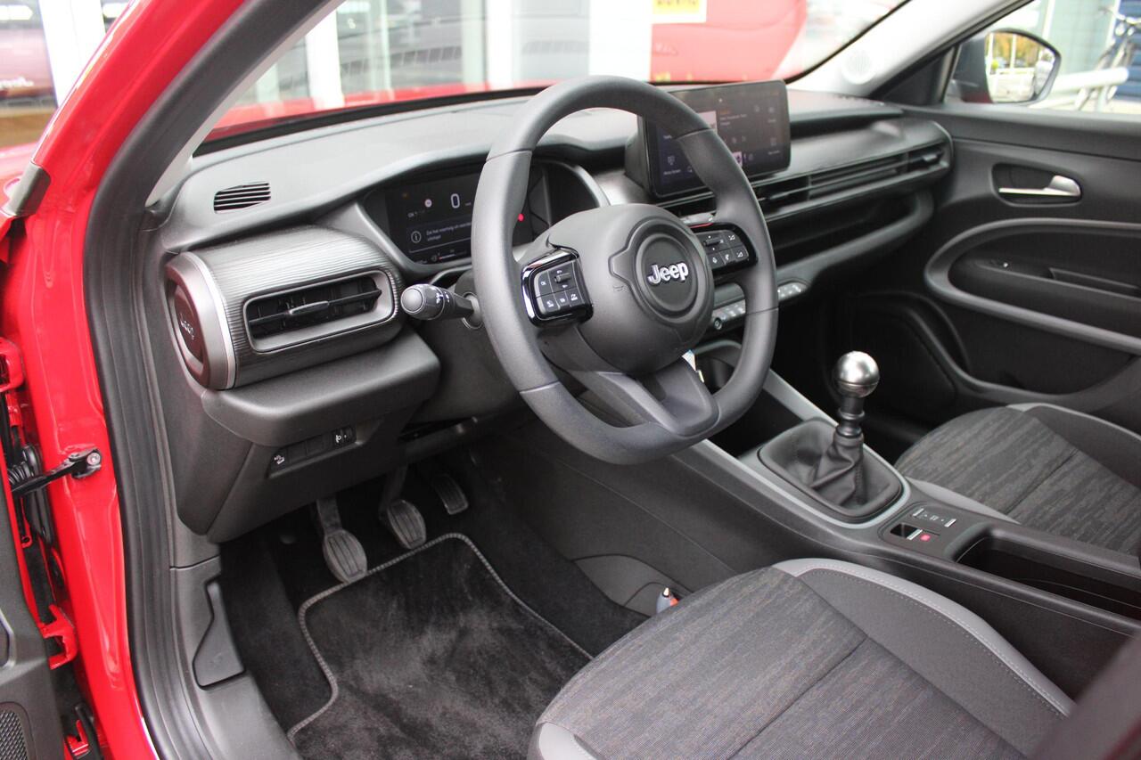 Jeep Avenger 1.2 Longitude | DAB+ RADIO | APPLE CARPLAY / ANDROID AUTO | CRUISE CONTROL | LED KOPLAMPEN / ACHTERLICHTEN | CRUISE CONTROL | PARKEERSENSOREN ACHTER | LICHT METALEN VELGEN |