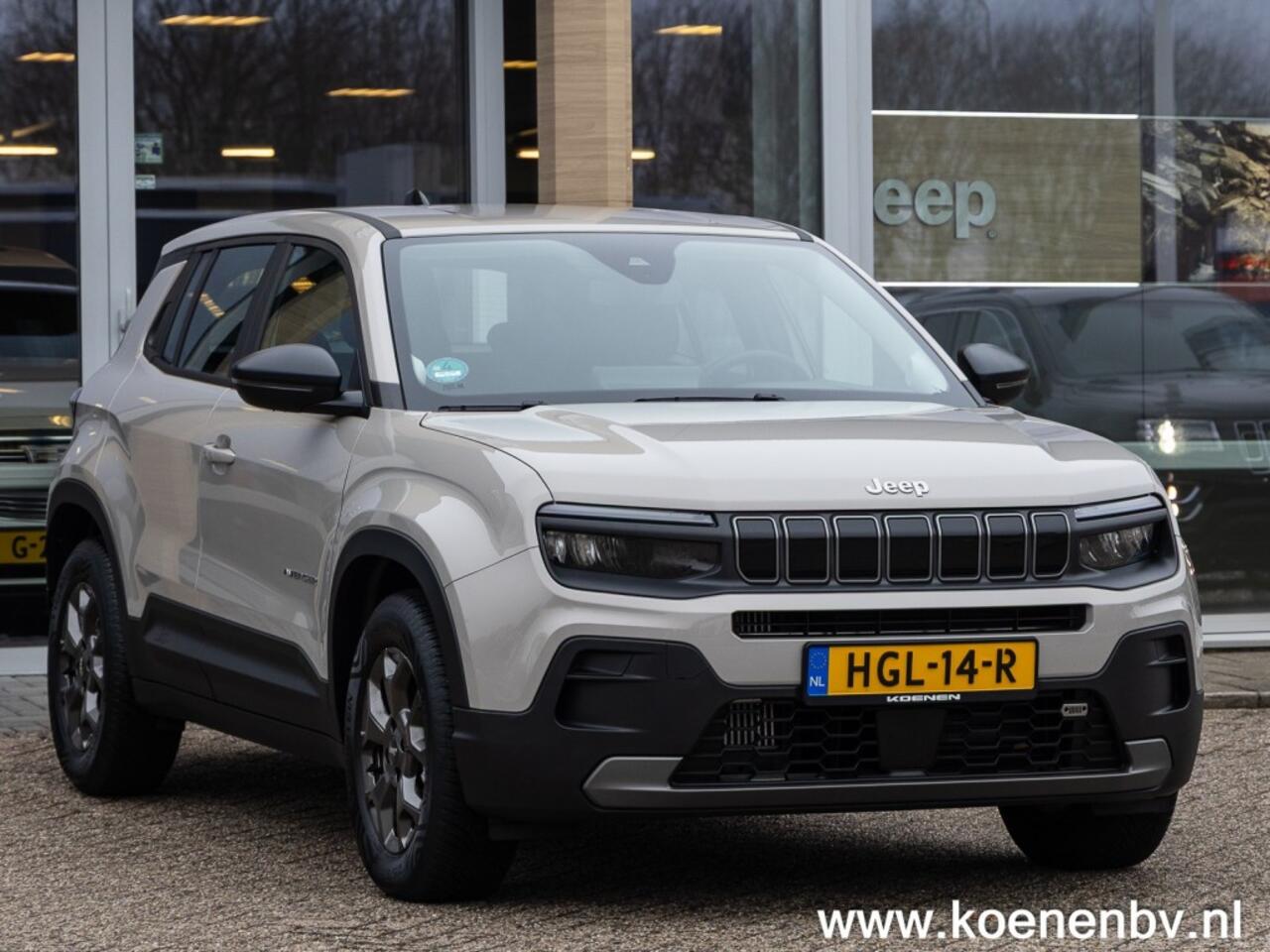 Jeep Avenger 1.2 E-HYBRID Automaat Longitude ALL SEASON banden