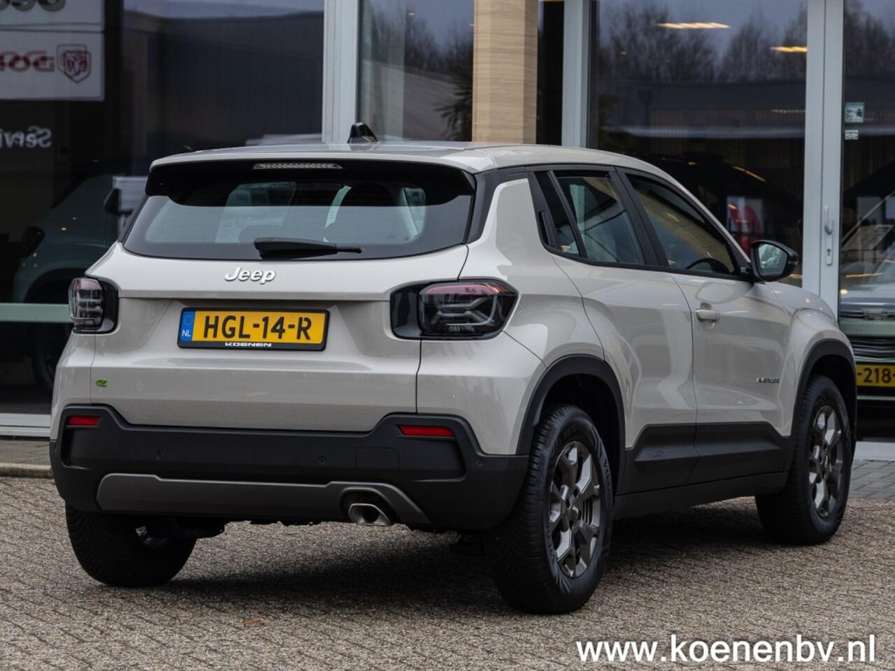Jeep Avenger 1.2 E-HYBRID Automaat Longitude ALL SEASON banden
