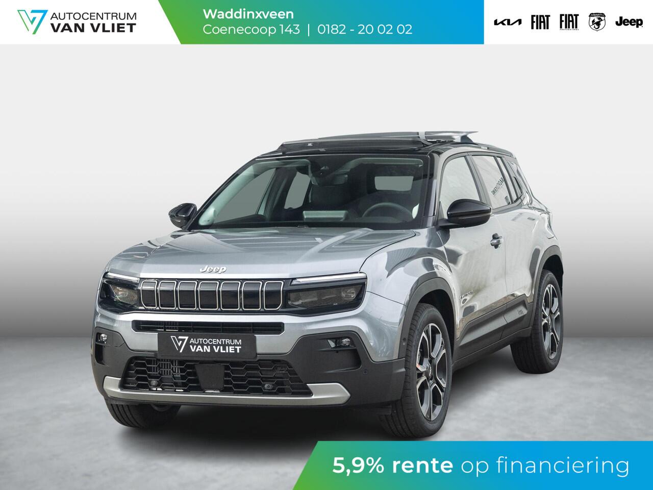 Jeep Avenger 1.2 e-Hybrid Summit | Winter Pack | Schuif/Kanteldak | Infotaiment&Convenience Pack | Bicolore