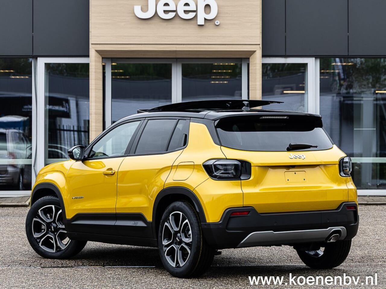 Jeep Avenger 1.2 E-Hybrid SUMMIT Auto. PANO / LEER / ENTERTAINMENT PACK