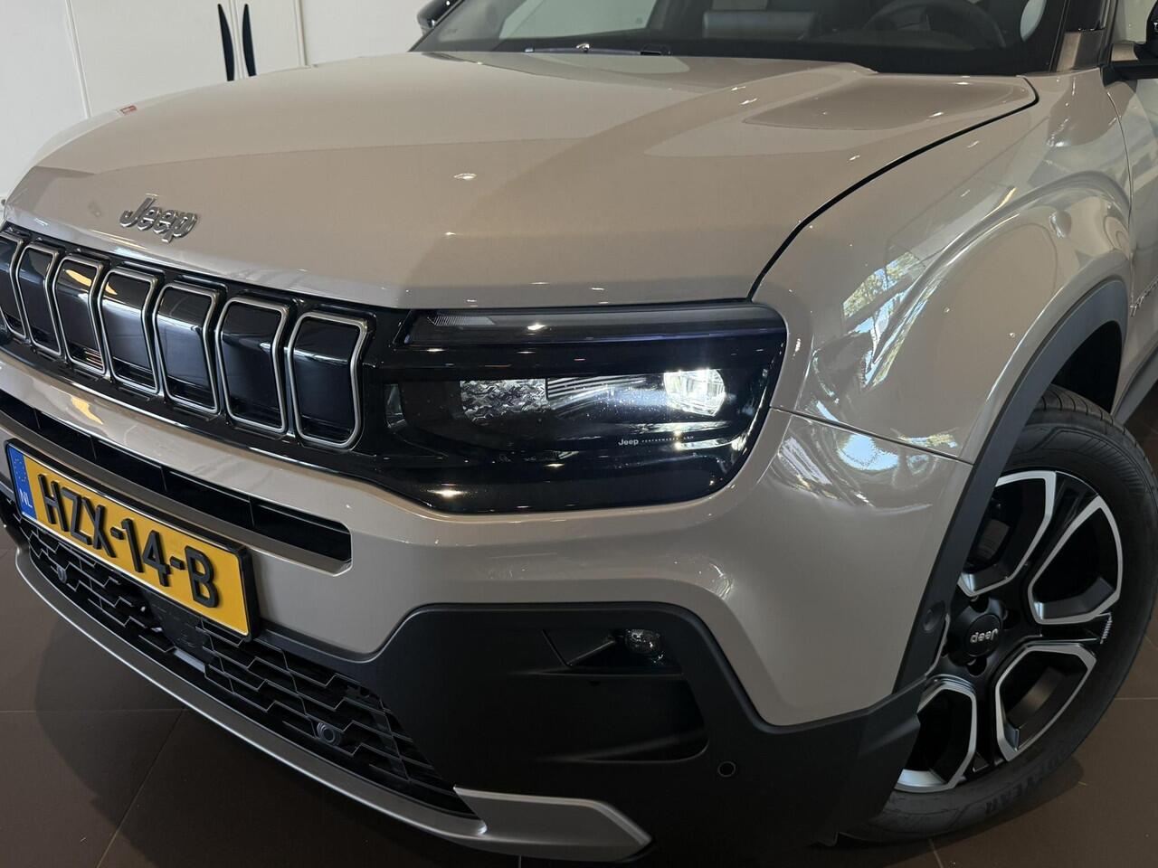 Jeep Avenger Summit EV 54kWh 156pk | PANO | LEDER | STOELVERW. | MASSAGE | NAVI | CAMERA