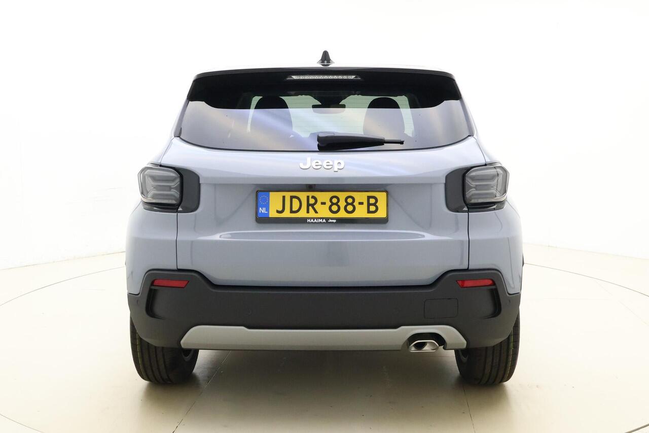 Jeep Avenger 1.2 e-Hybrid Summit Automaat | Navigatie | Elektrische achterklep | Led koplampen | 18'' Licht metalen velgen | Two-tone lak |